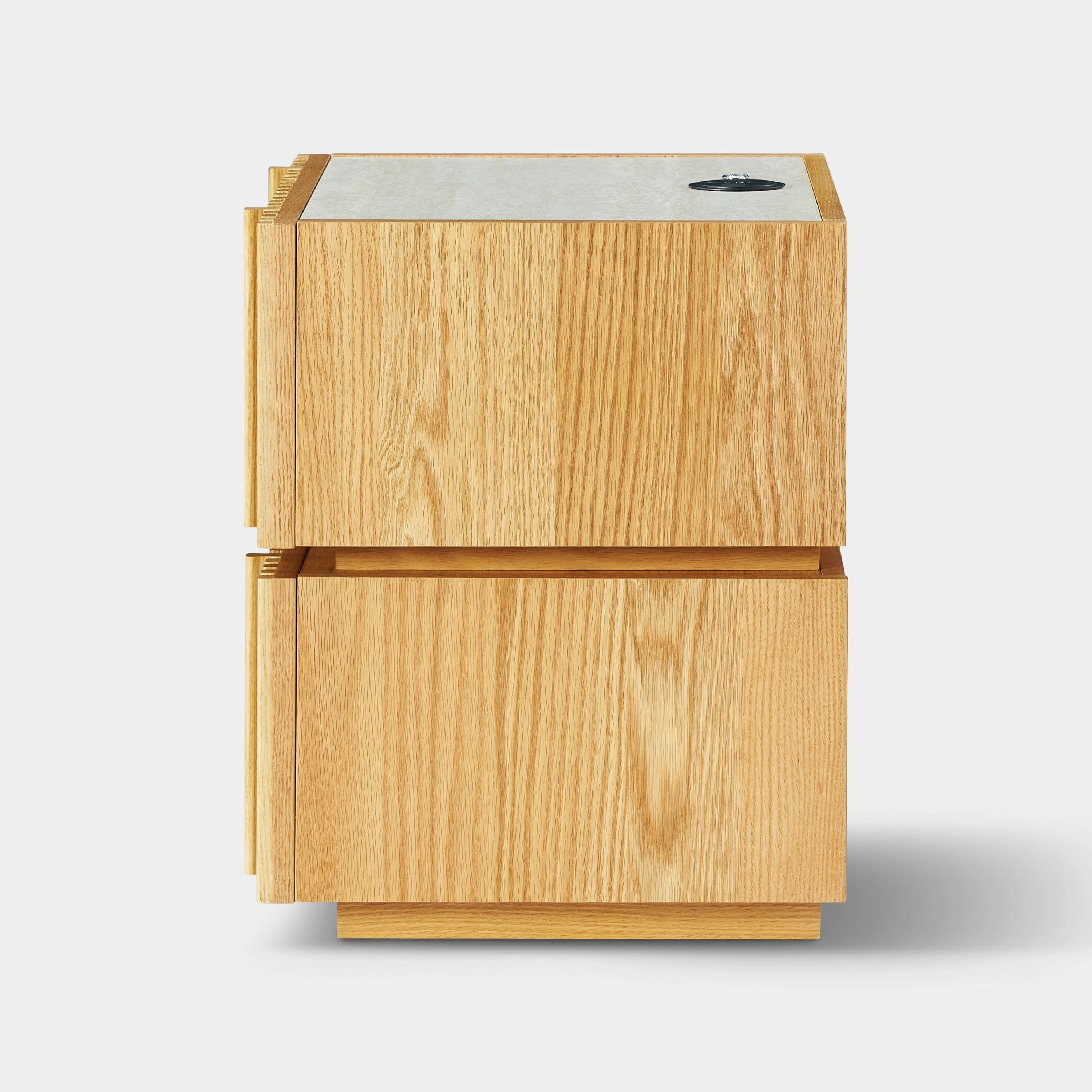 Isla Eichen-Nachttisch 19,7" B