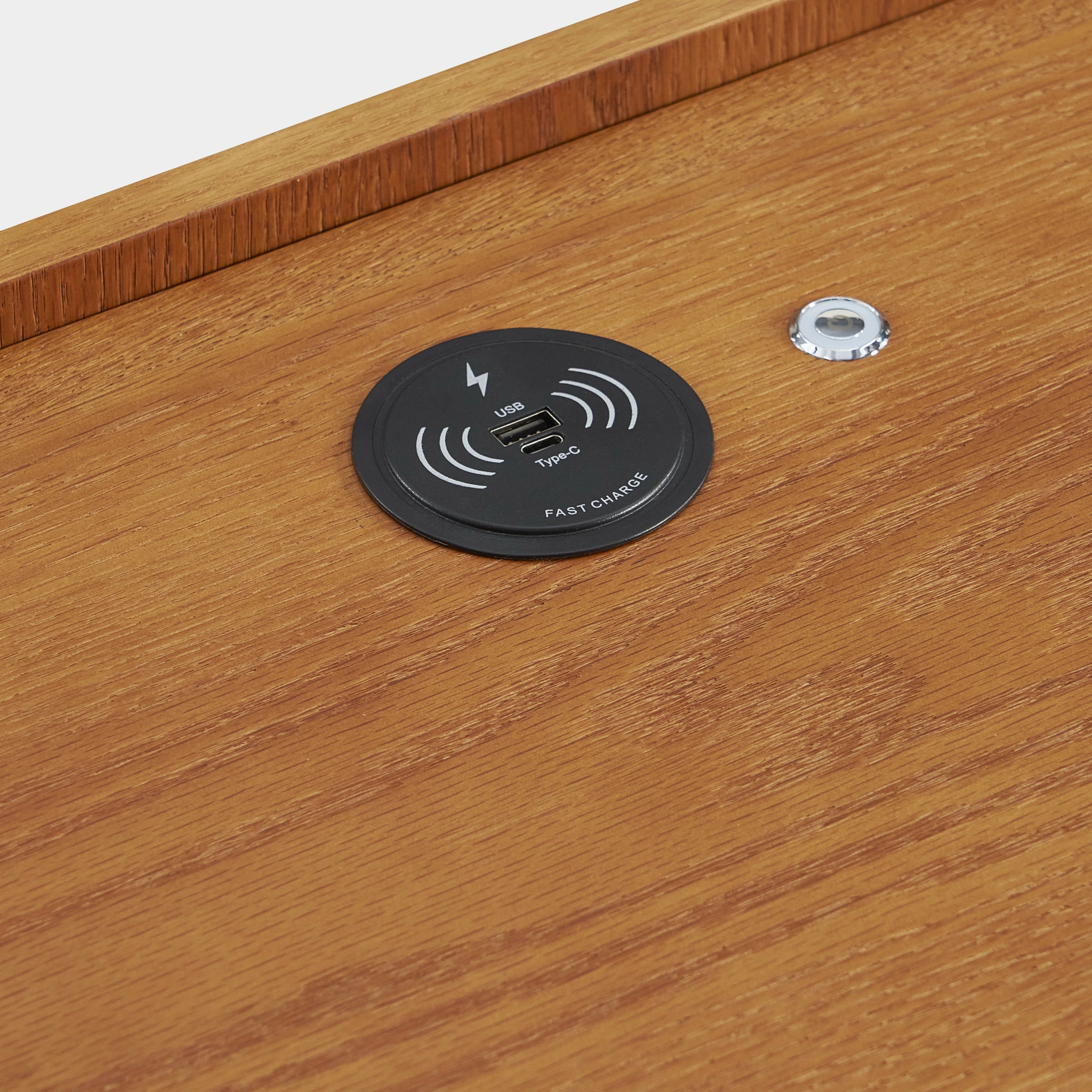 Nachttisch aus Eiche Devon