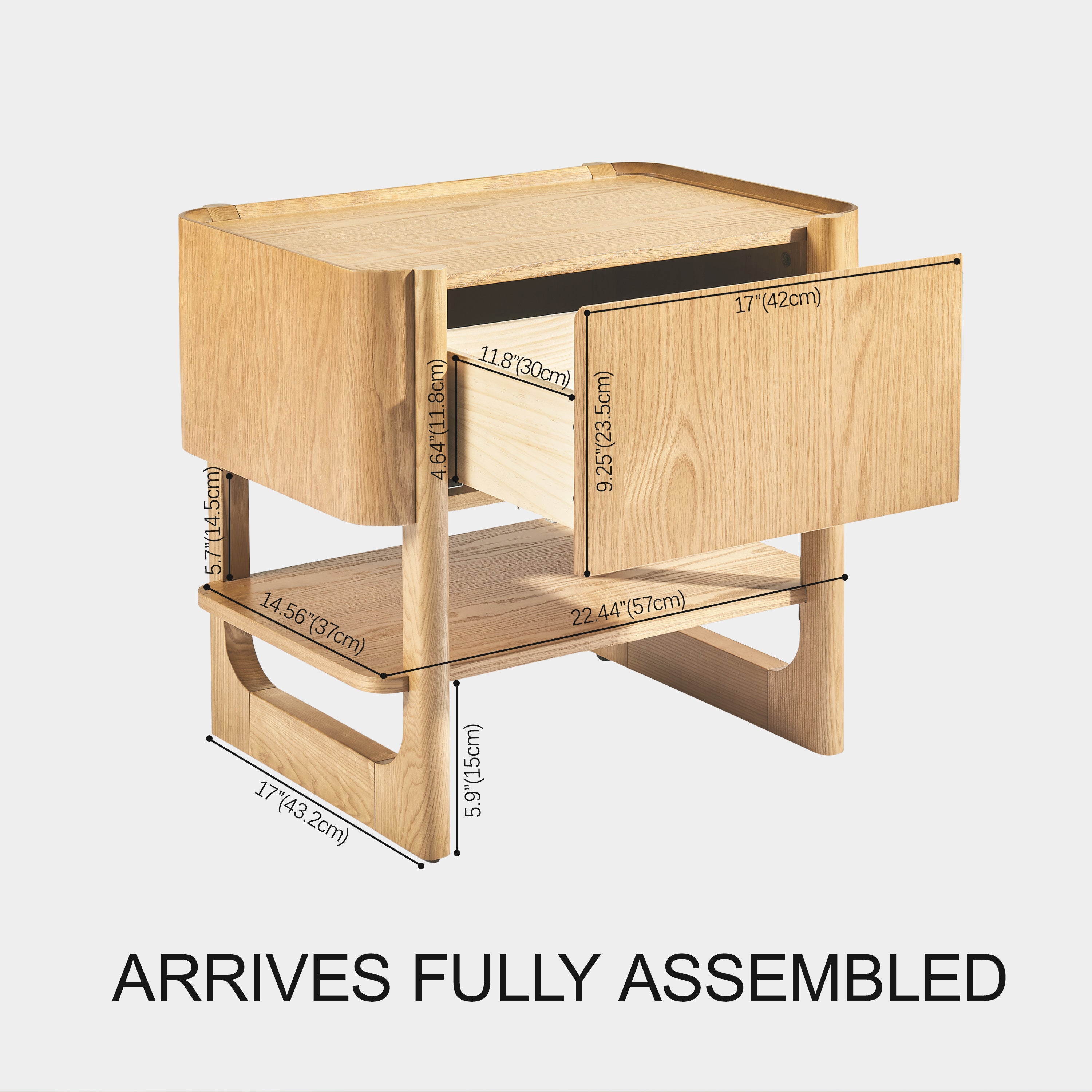 Silas Nightstand 24"