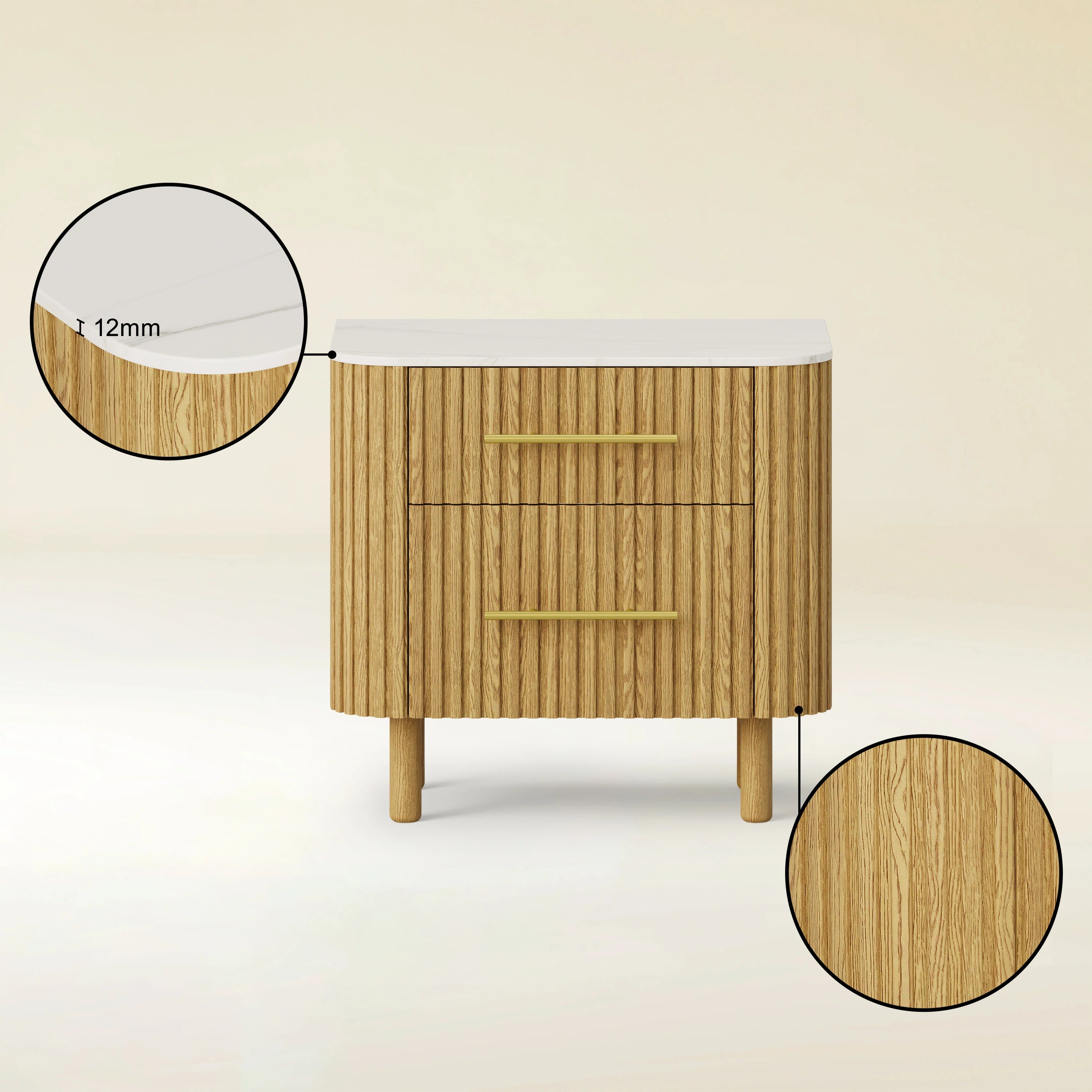 Charlie Nachttisch 26,0" B