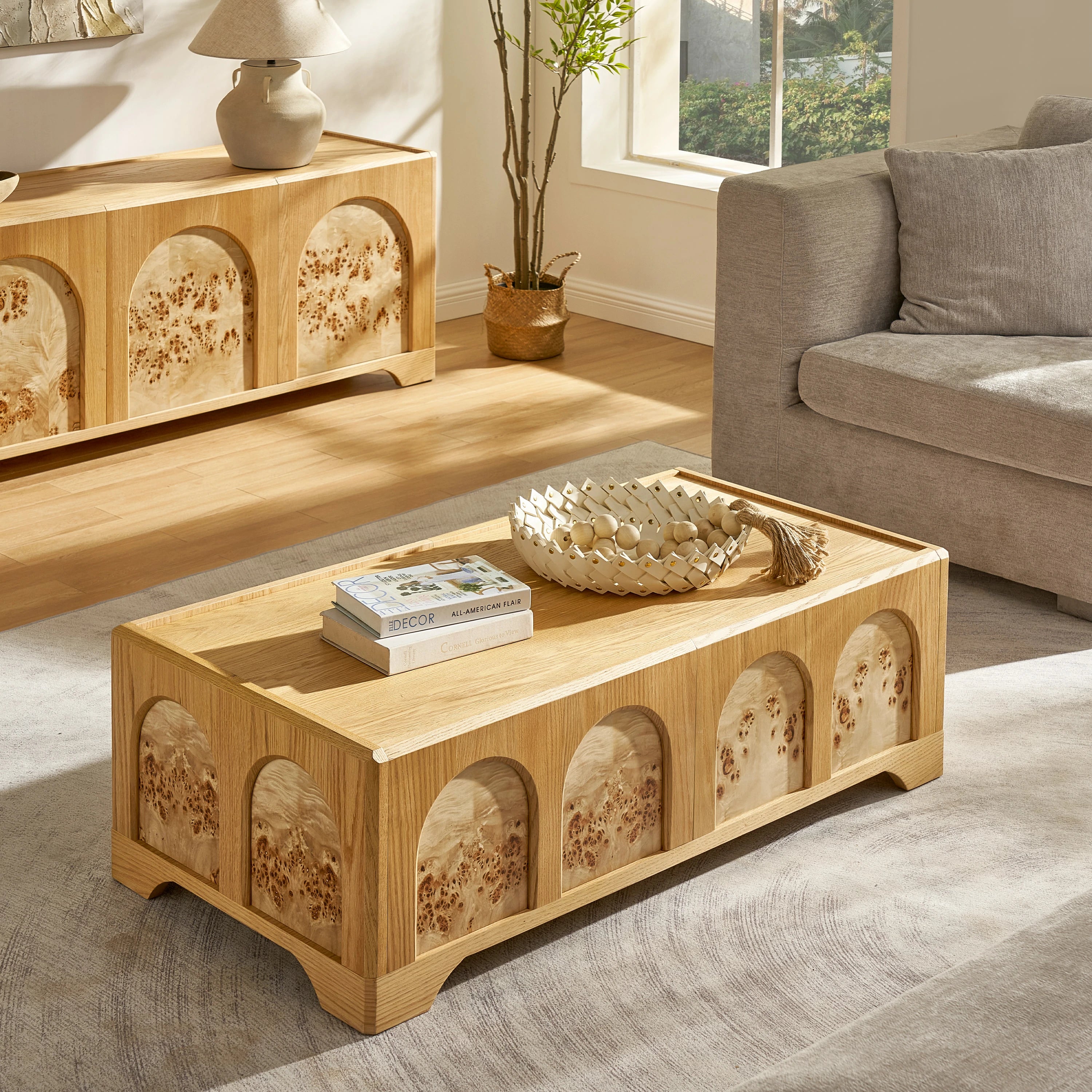Couchtisch Aurora aus Eiche, 119,4 cm