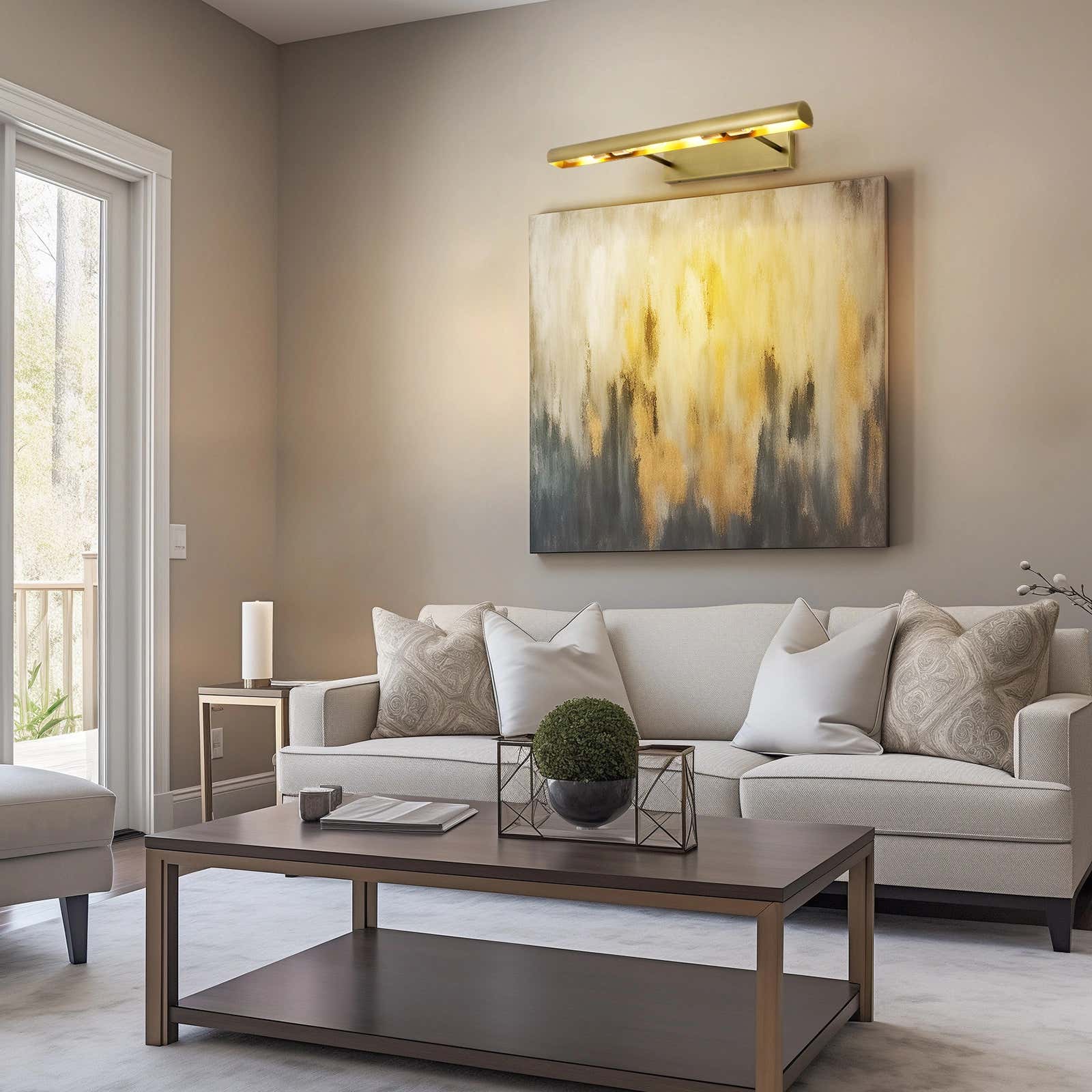 ArtGlow Picture Light 30"W#Finish_Gold