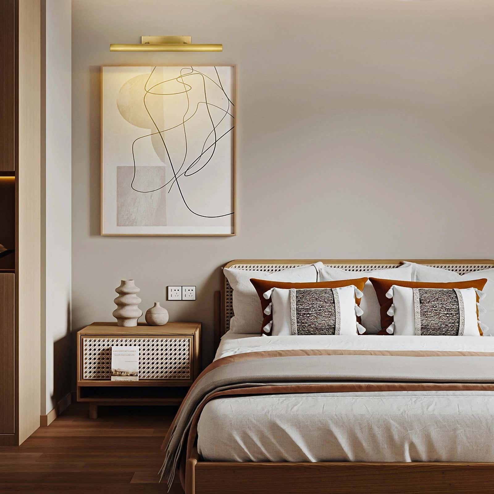 ArtGlow Picture Light 30"W#Finish_Gold