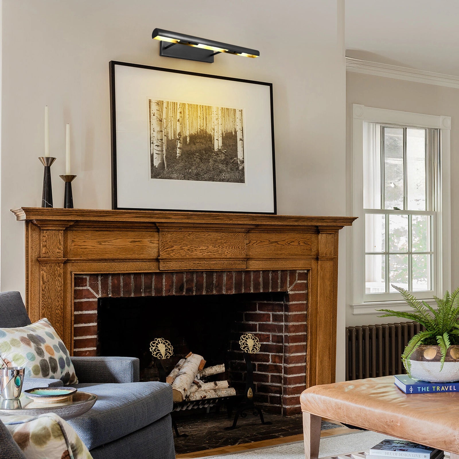 ArtGlow Picture Light 30"W#Finish_Black