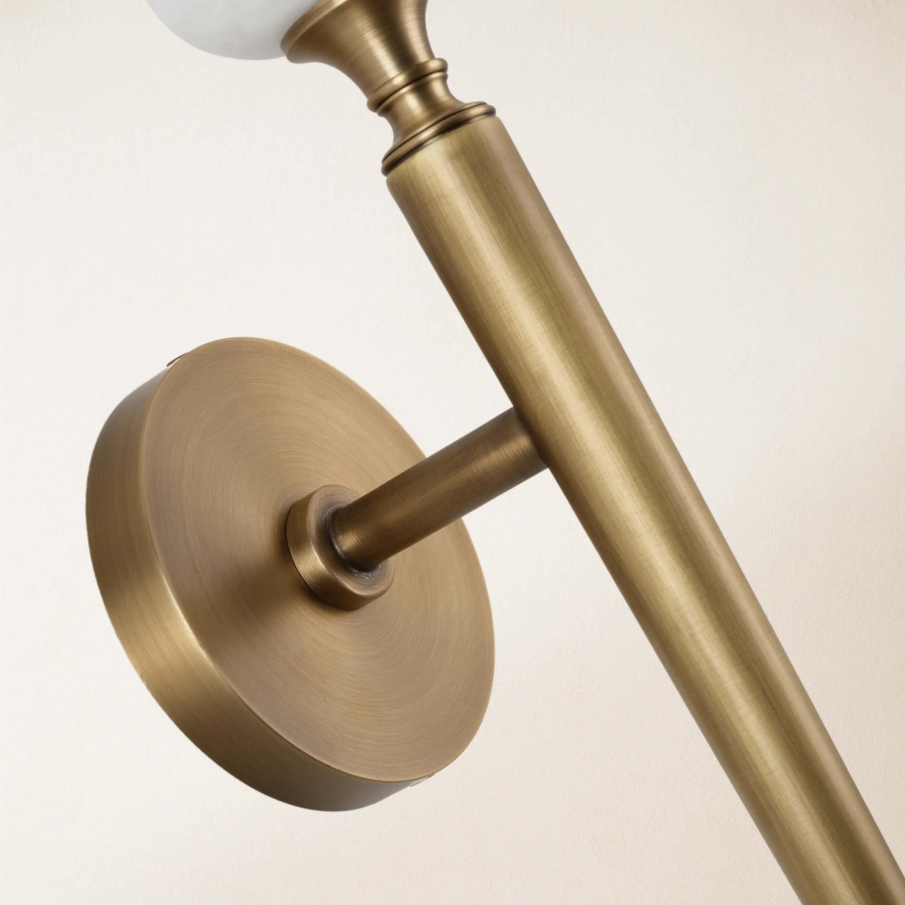 Axis Alabaster 1 Light Wall Sconce 22"H