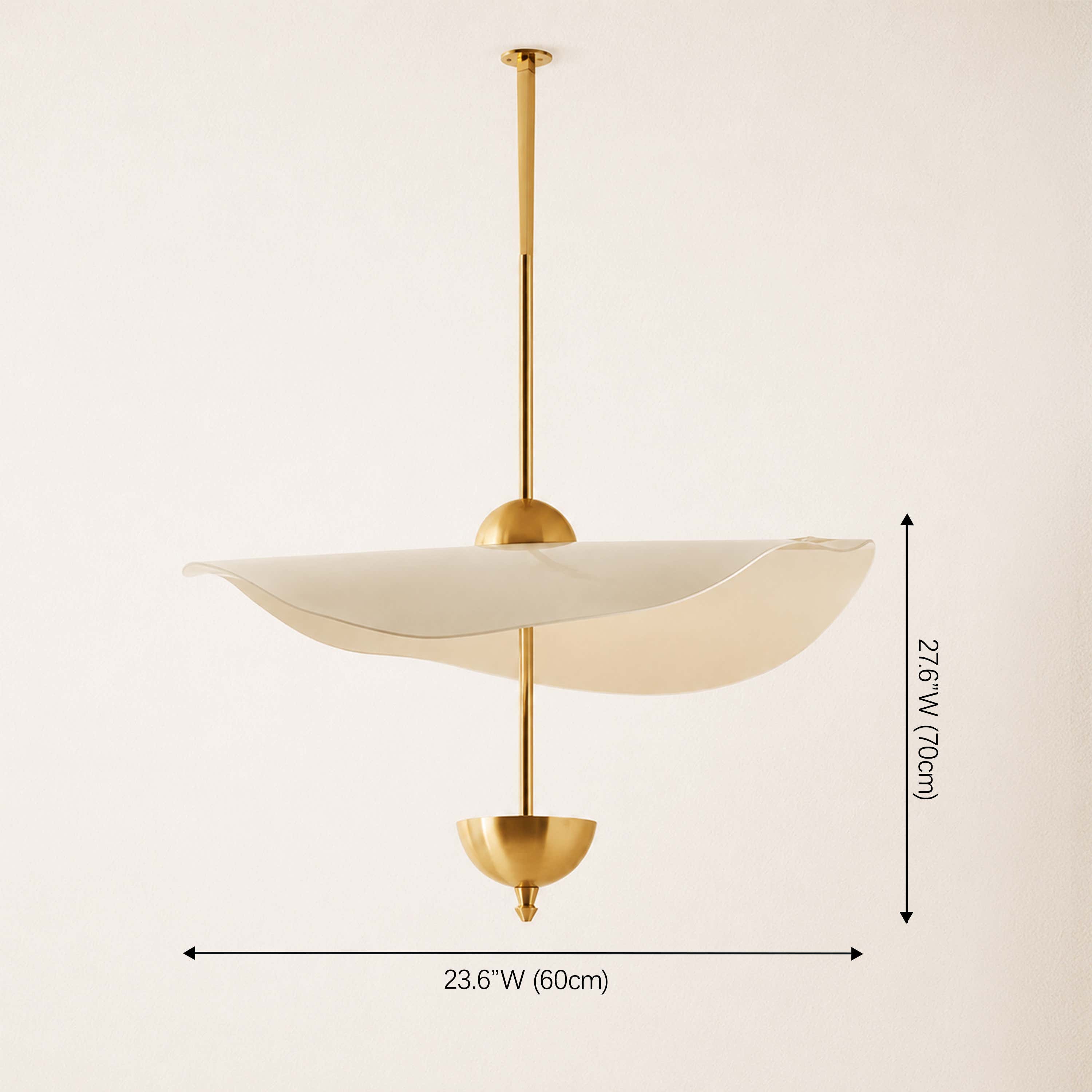 Elysia Acrylic Pendant Light
