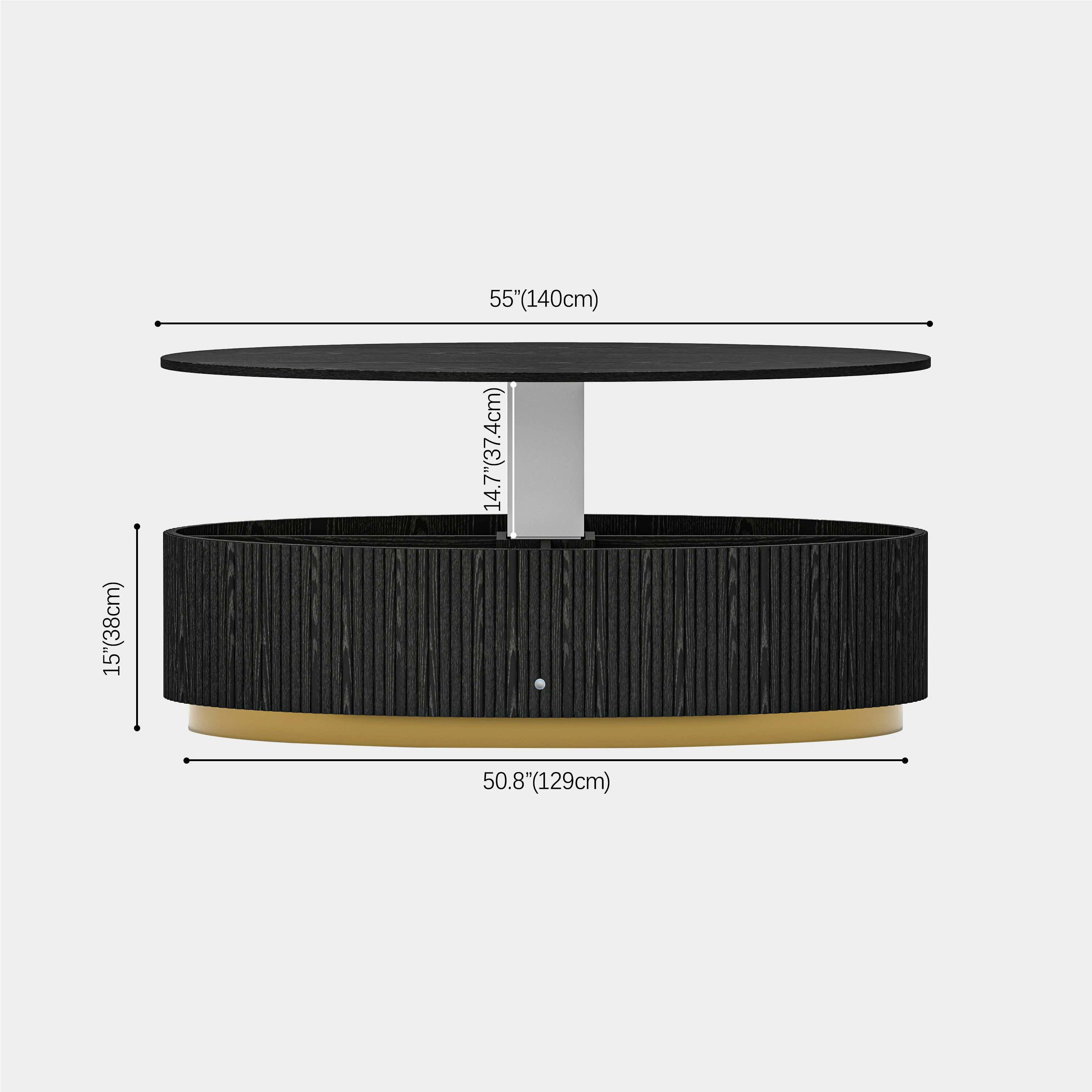 Holton Oak Medienkonsole, 94 Zoll breit