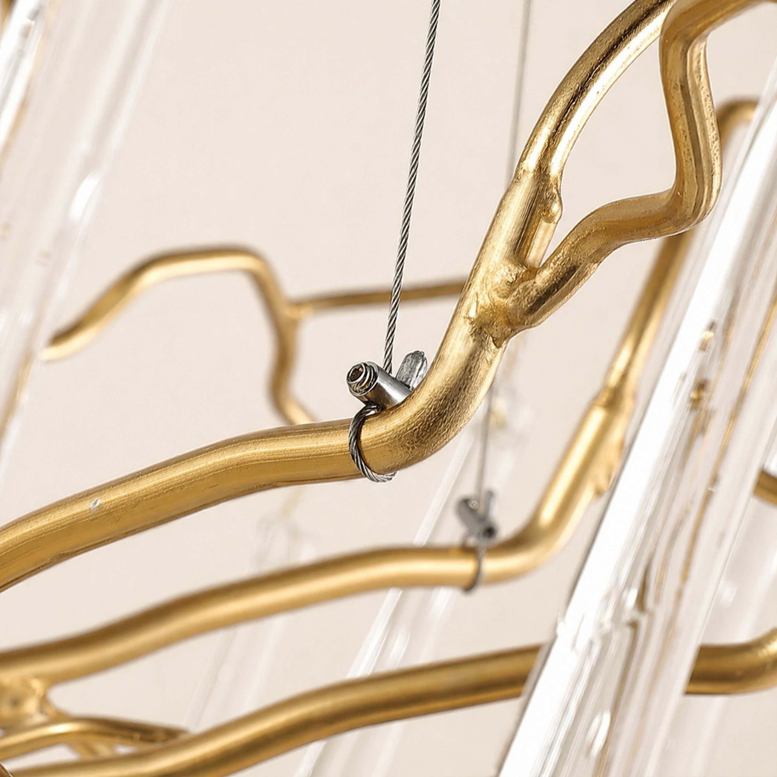 Aurevia Funnel Glass Chandelier