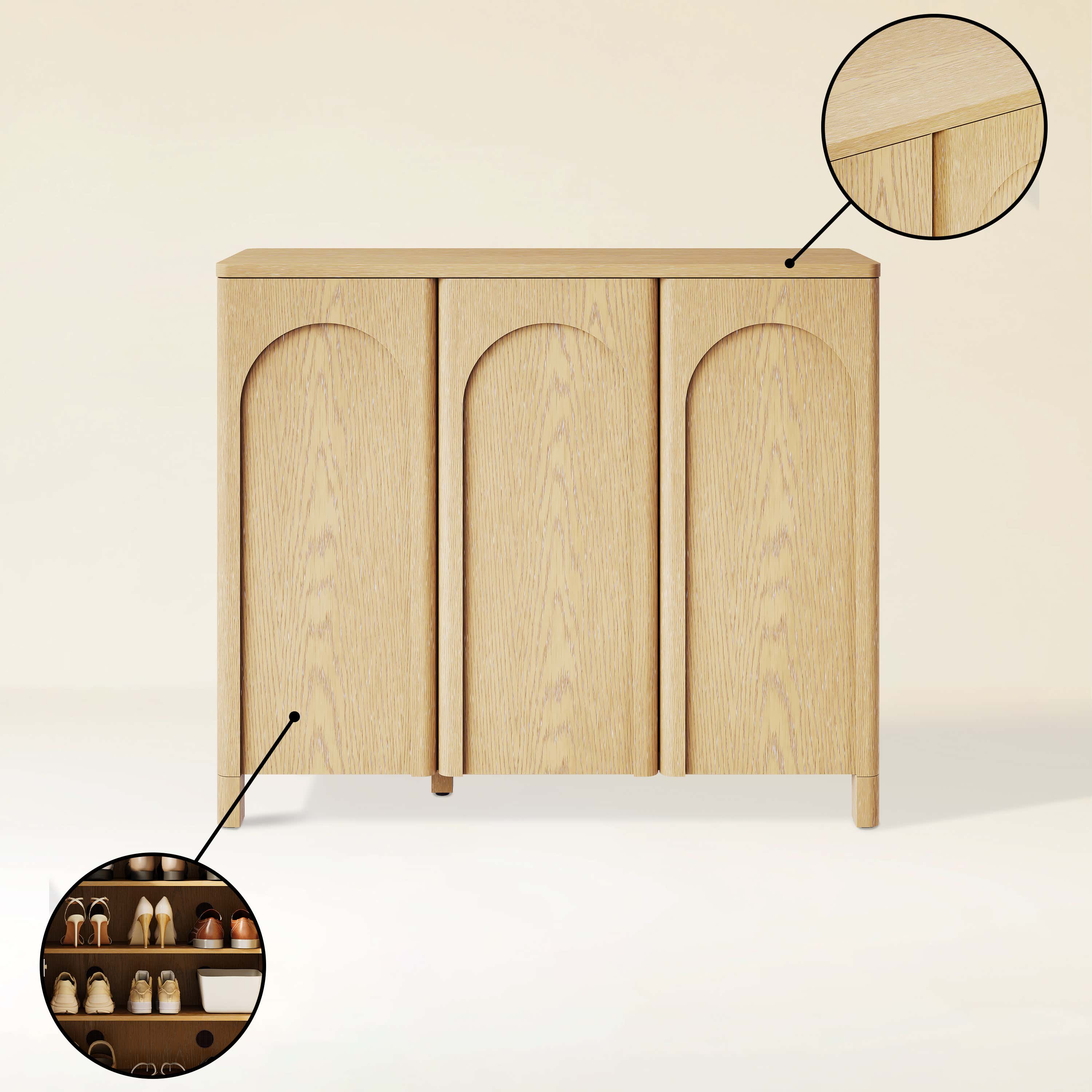Amari Shoe Storage 47"W