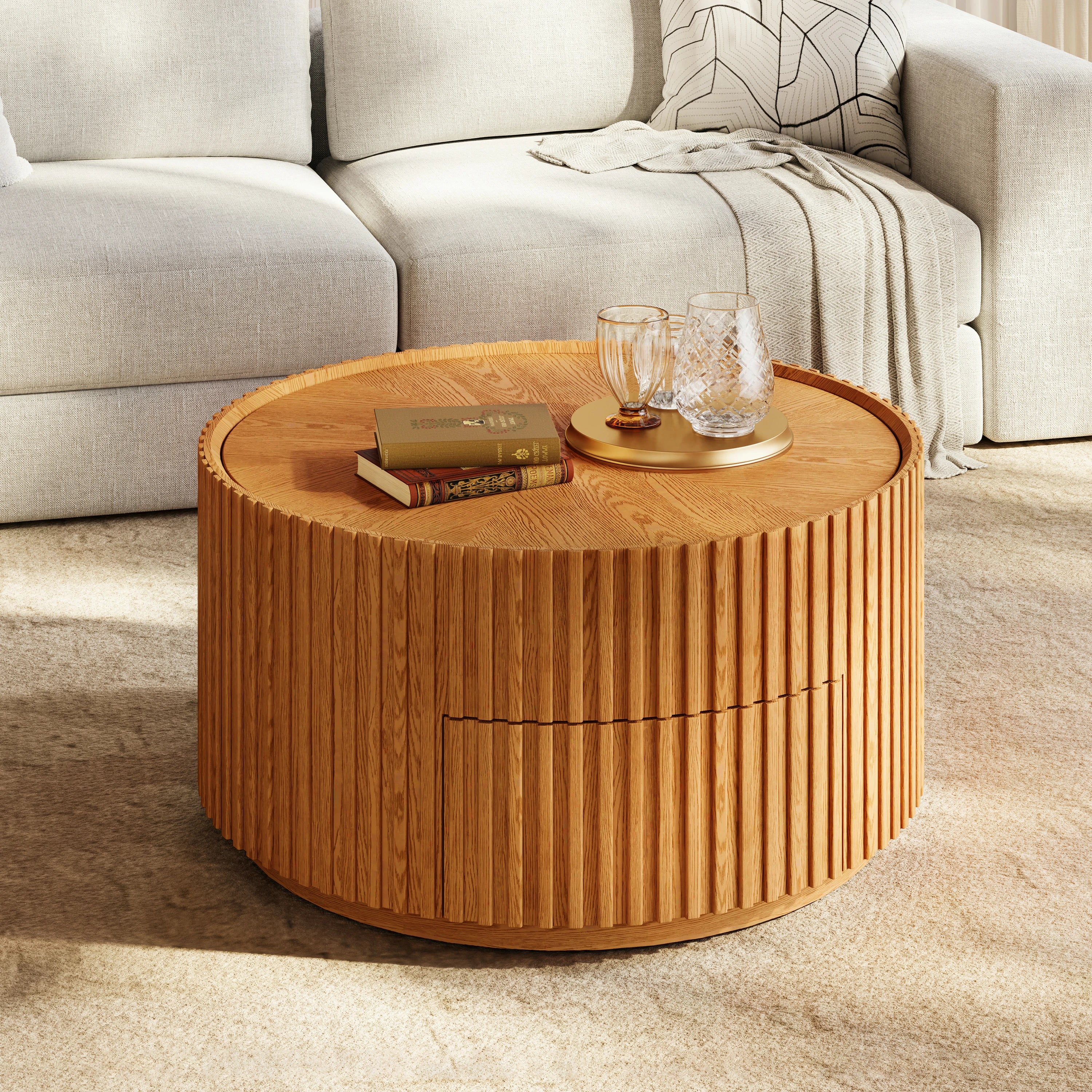 Mid-Century Coffee Table 32"W