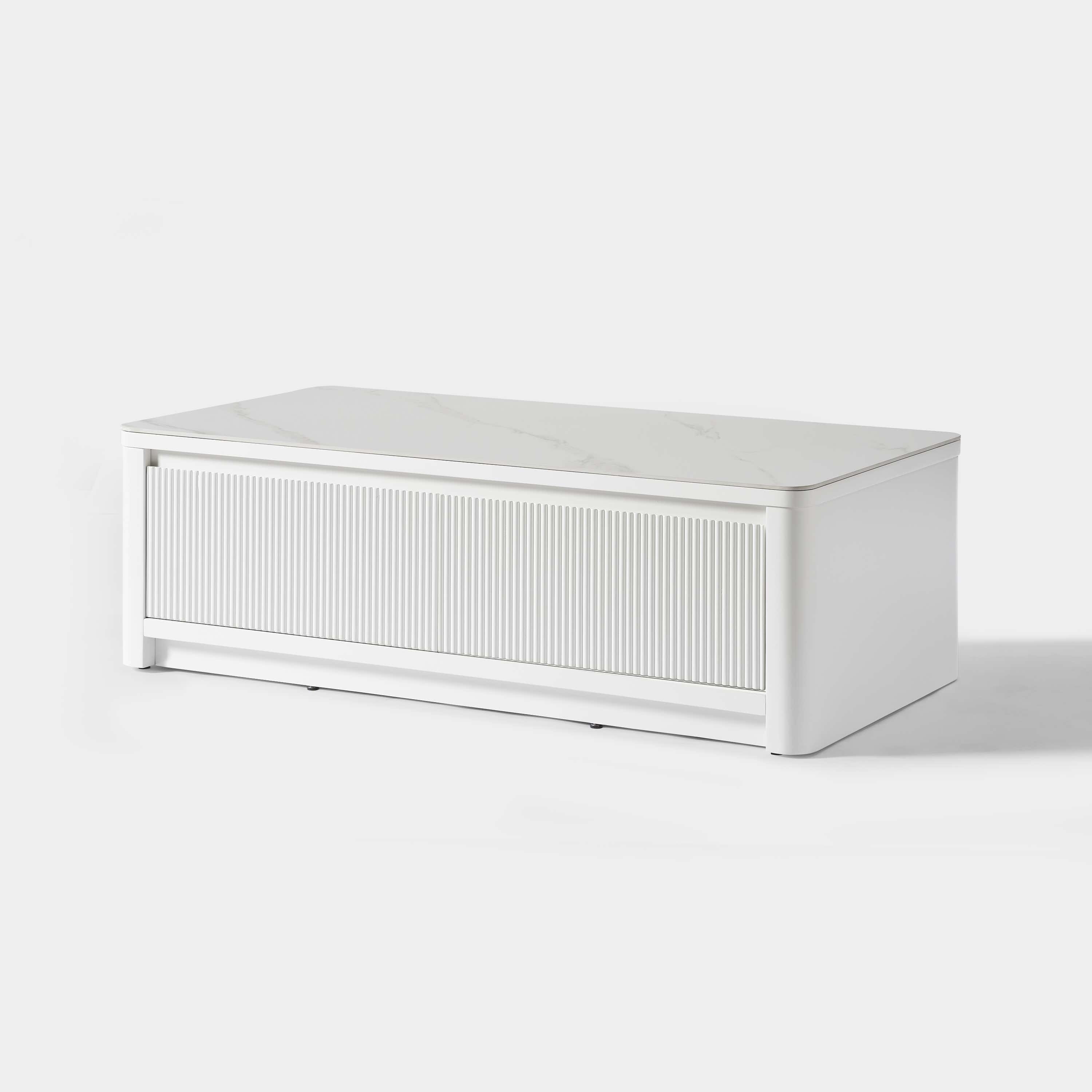 Celia Burnt Stone Coffee Table 47"