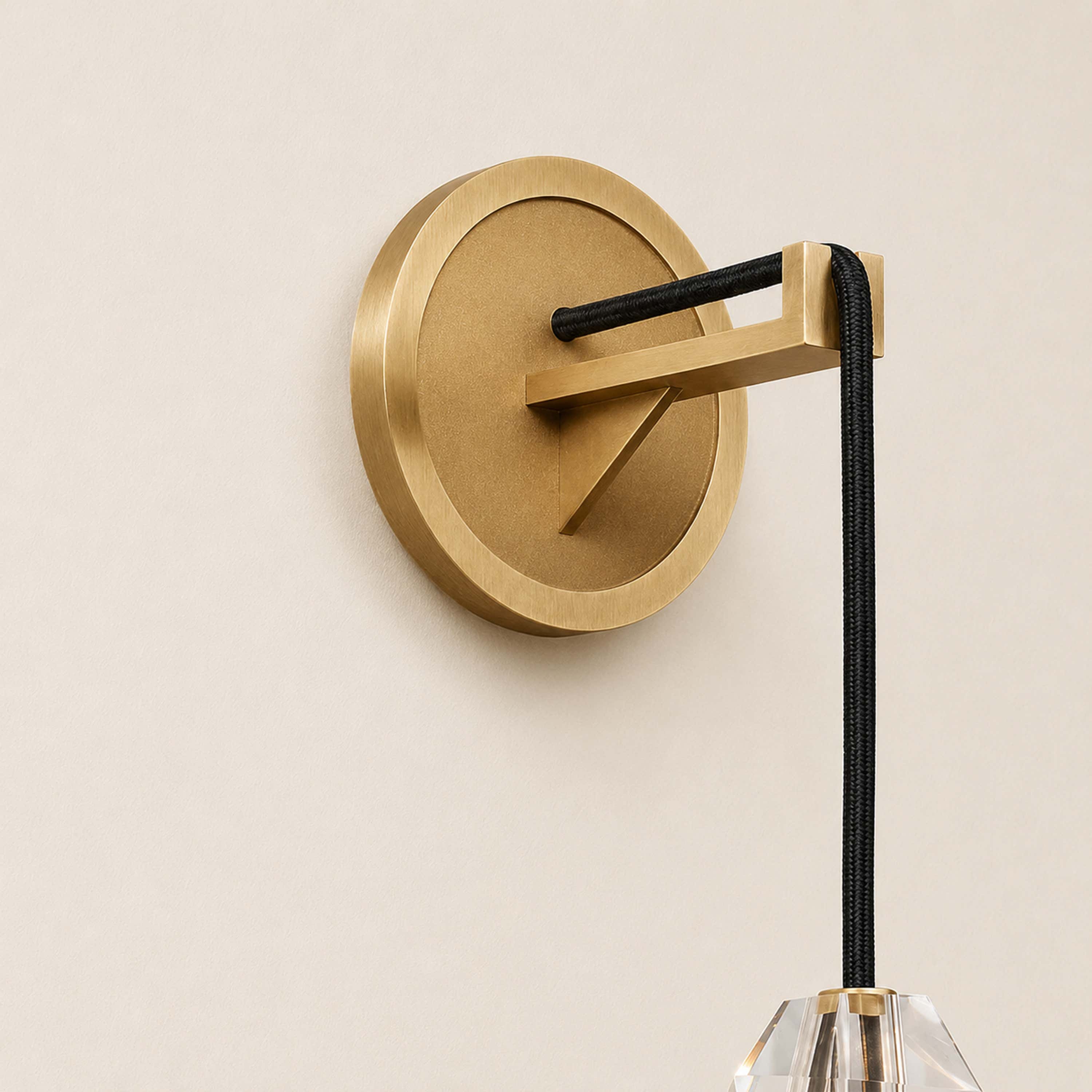 Lucentra Crystal Wall Sconce