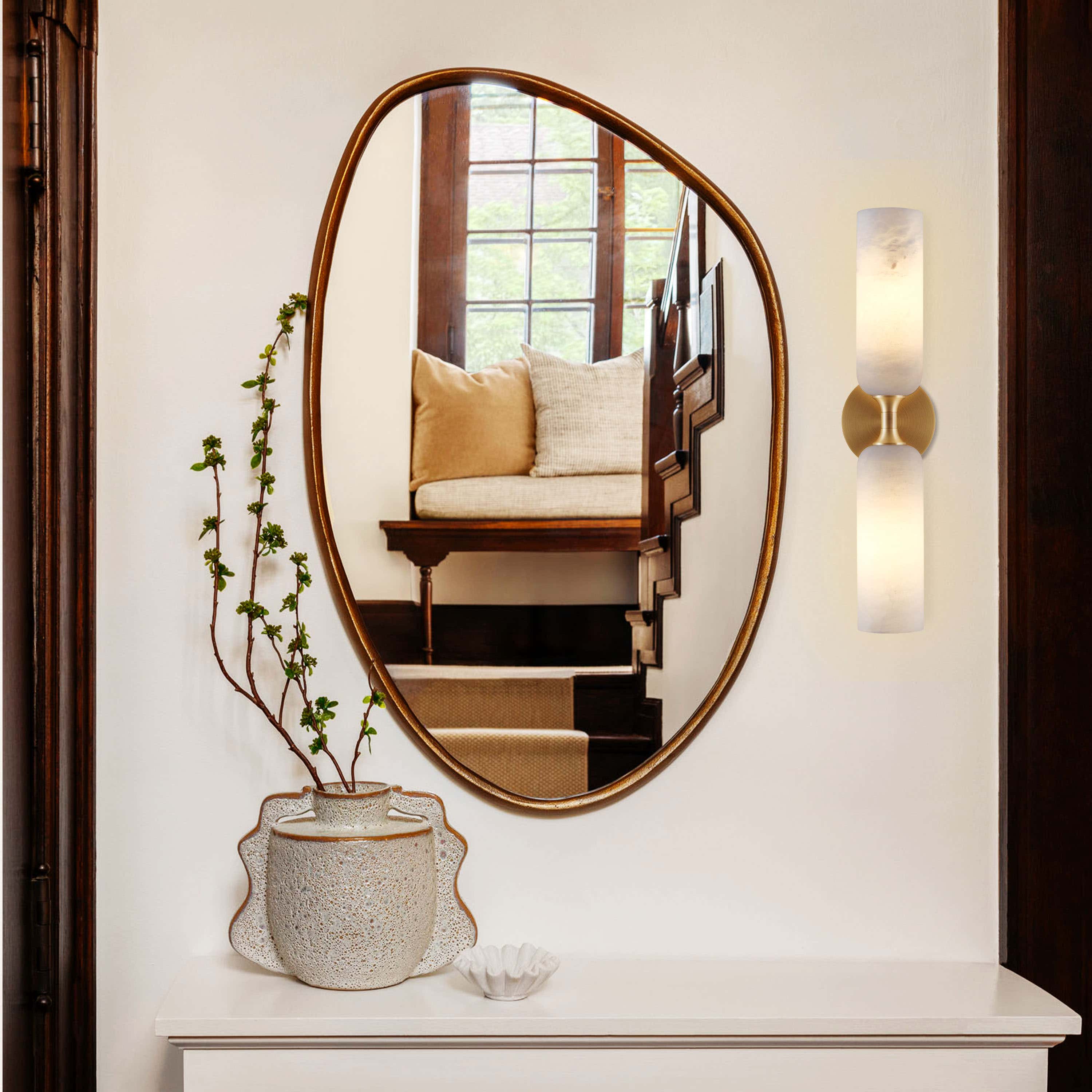 Axis Alabaster Wall Sconce 19.6"H