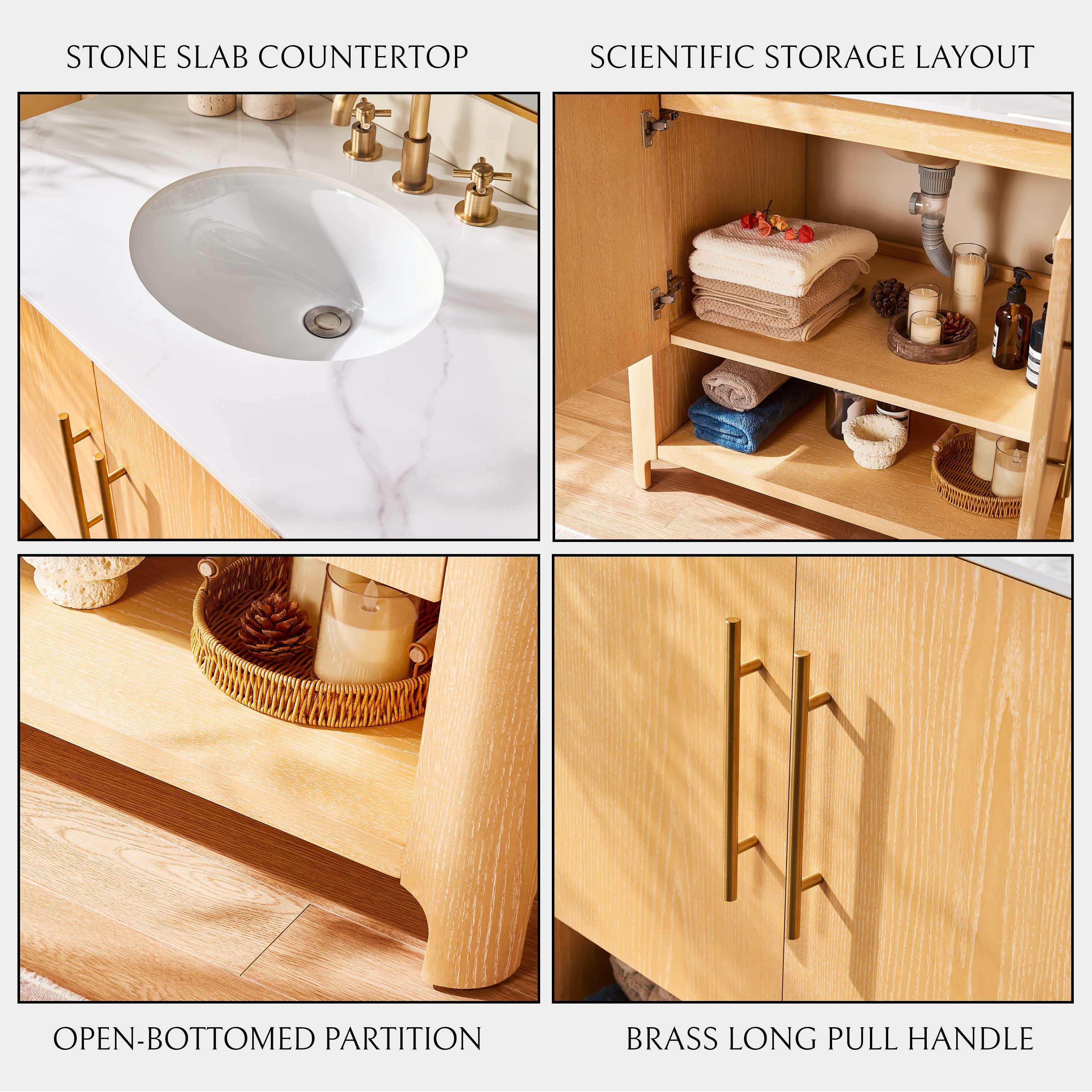 Jude Badezimmerwaschtisch, 92 cm breit