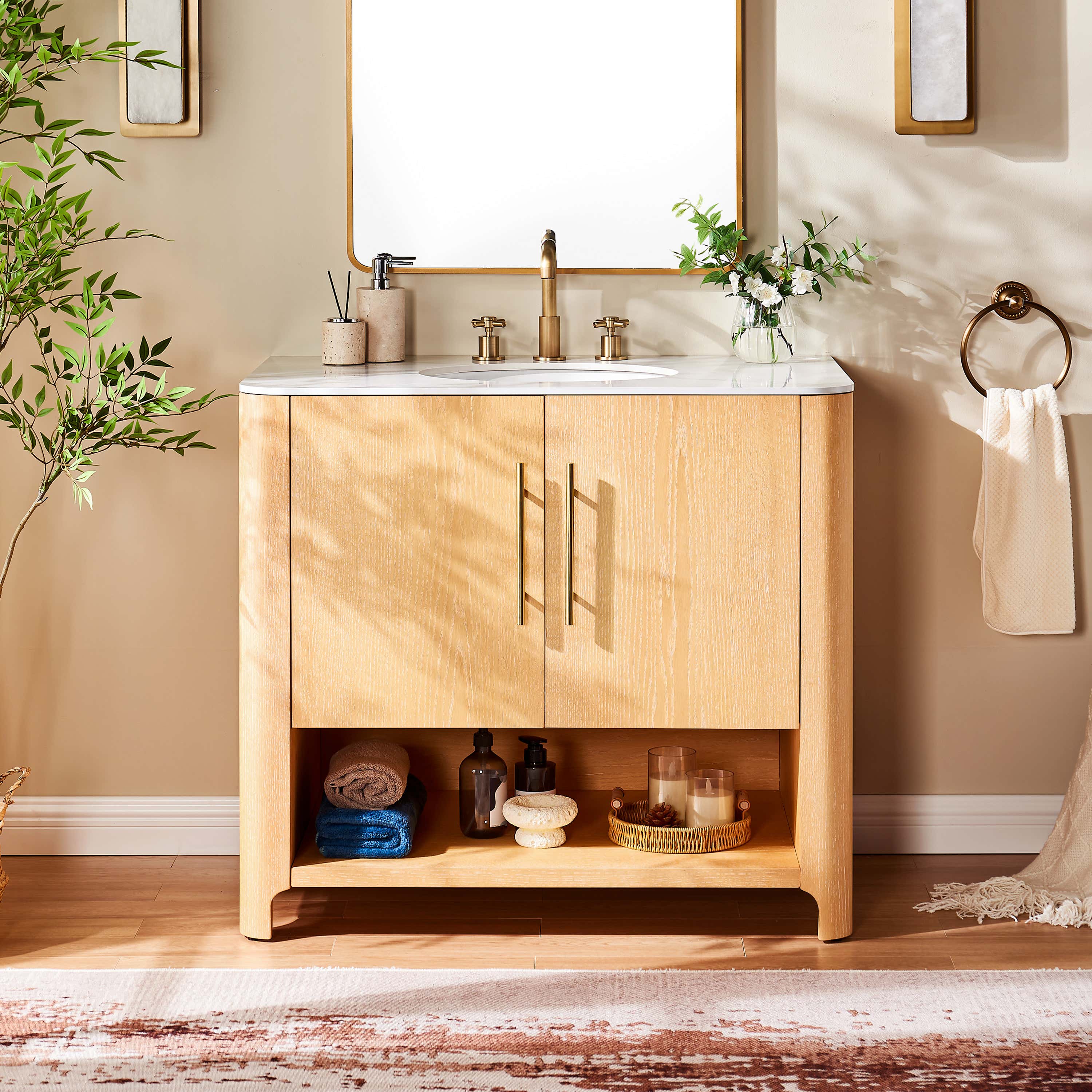 Jude Badezimmerwaschtisch, 92 cm breit