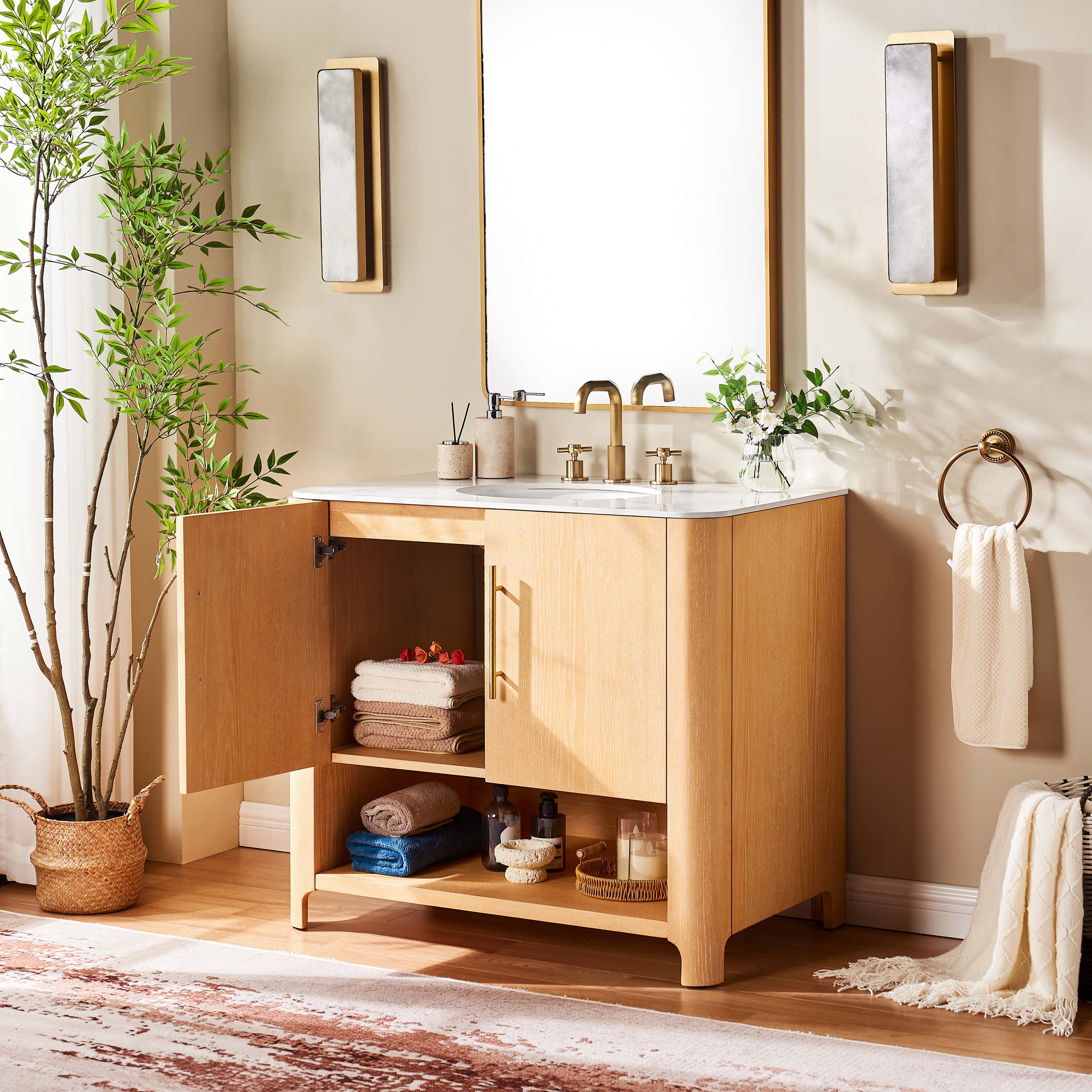 Jude Badezimmerwaschtisch, 92 cm breit