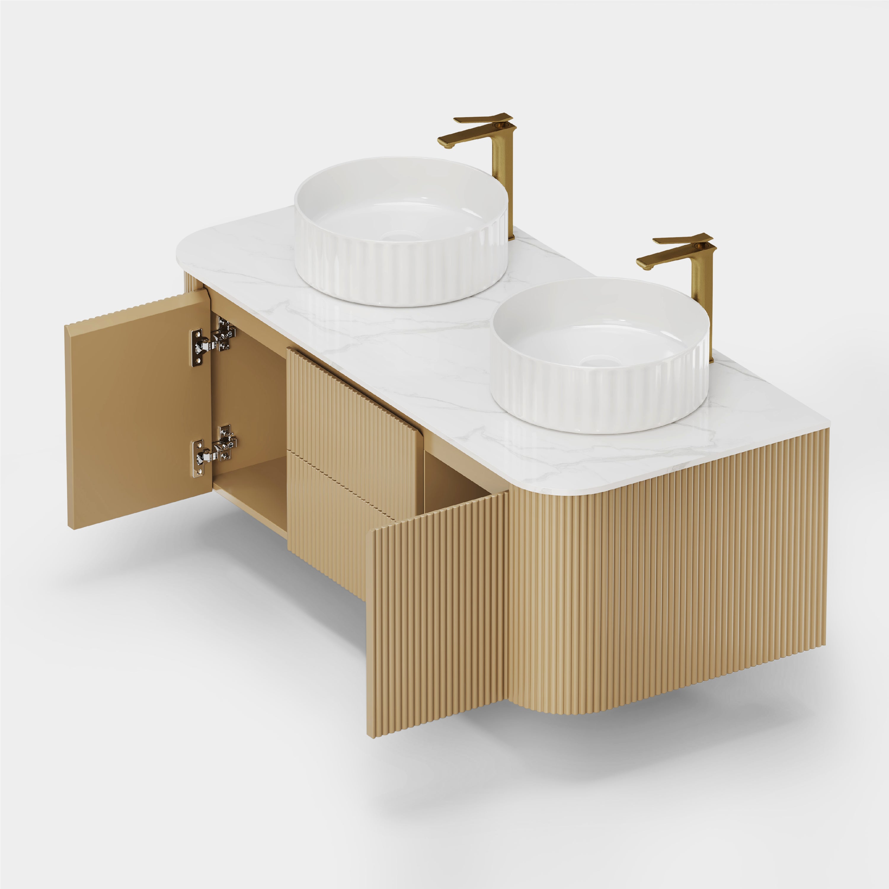 Rowan Badezimmerwaschtisch, 121 cm breit