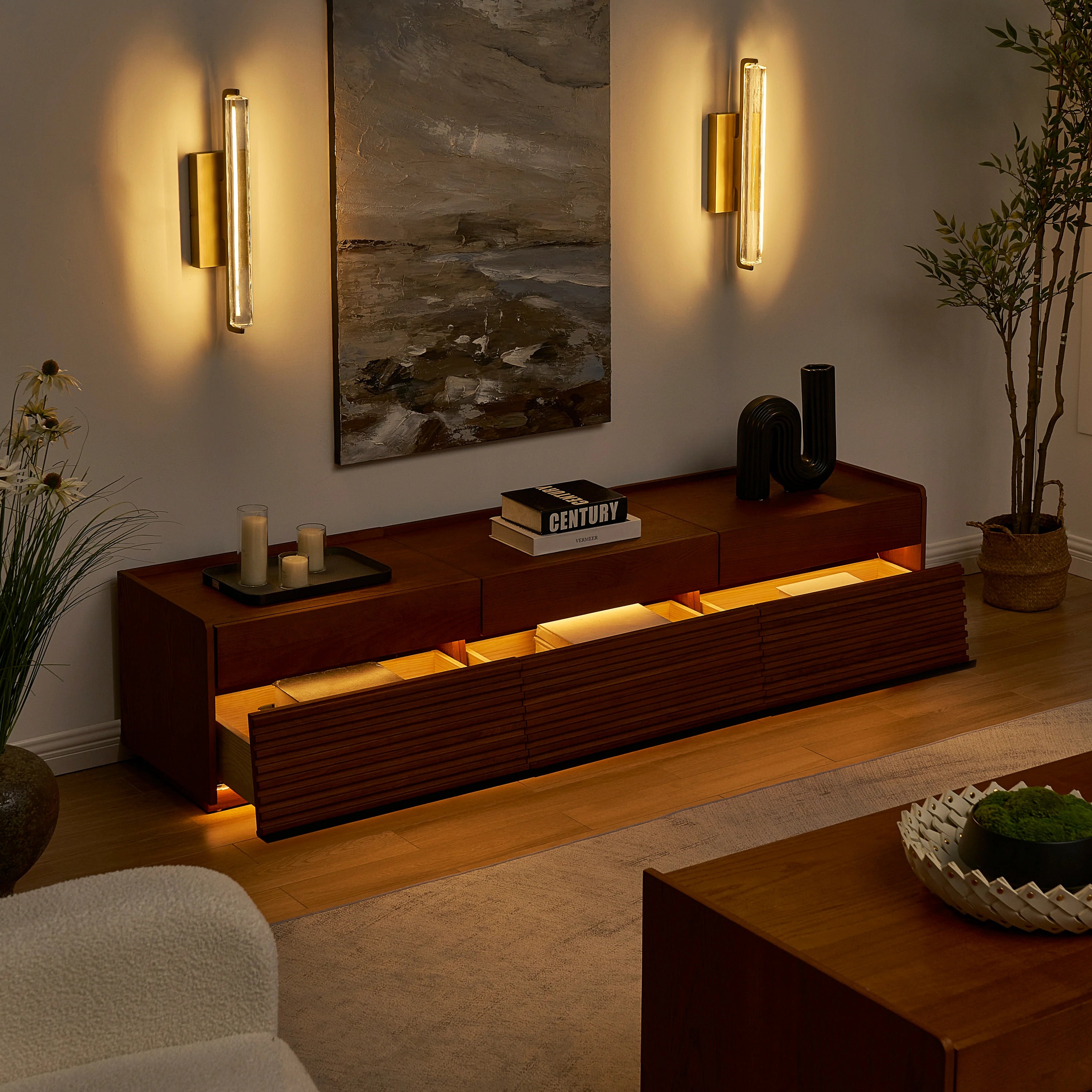 Devon Oak Medienkonsole 70,8"