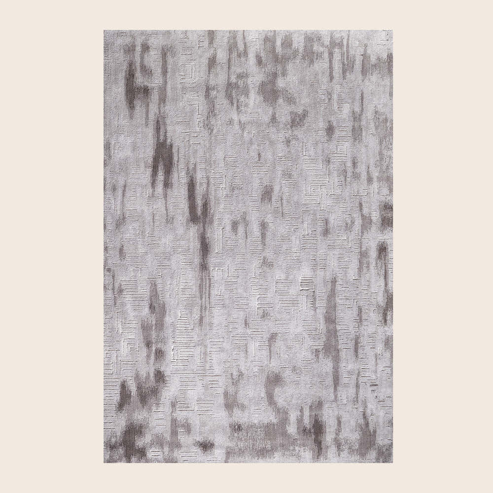 Marlow Etched Wool-Blend Rug