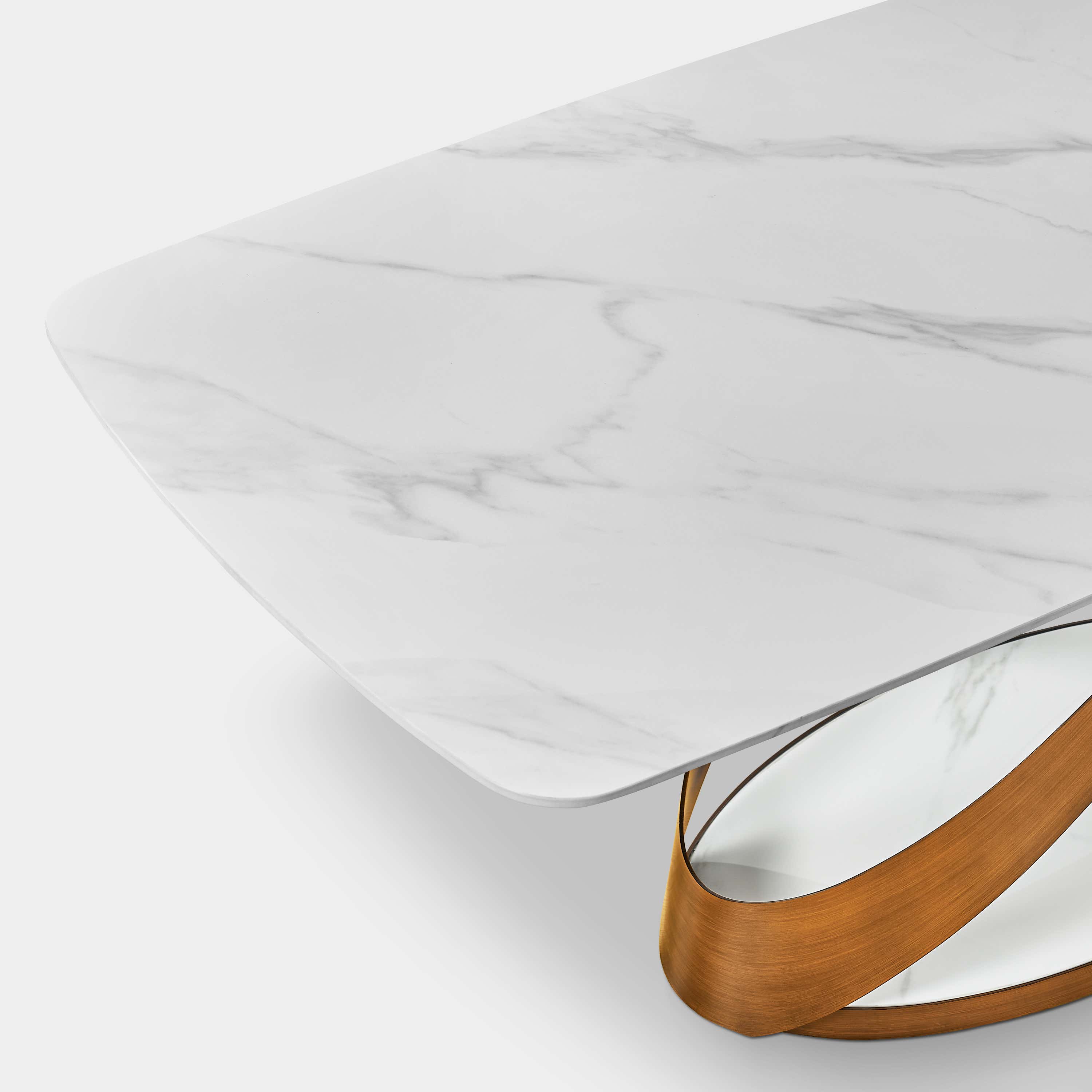 Koda Sintered Stone Rectangular Dining Table 71"