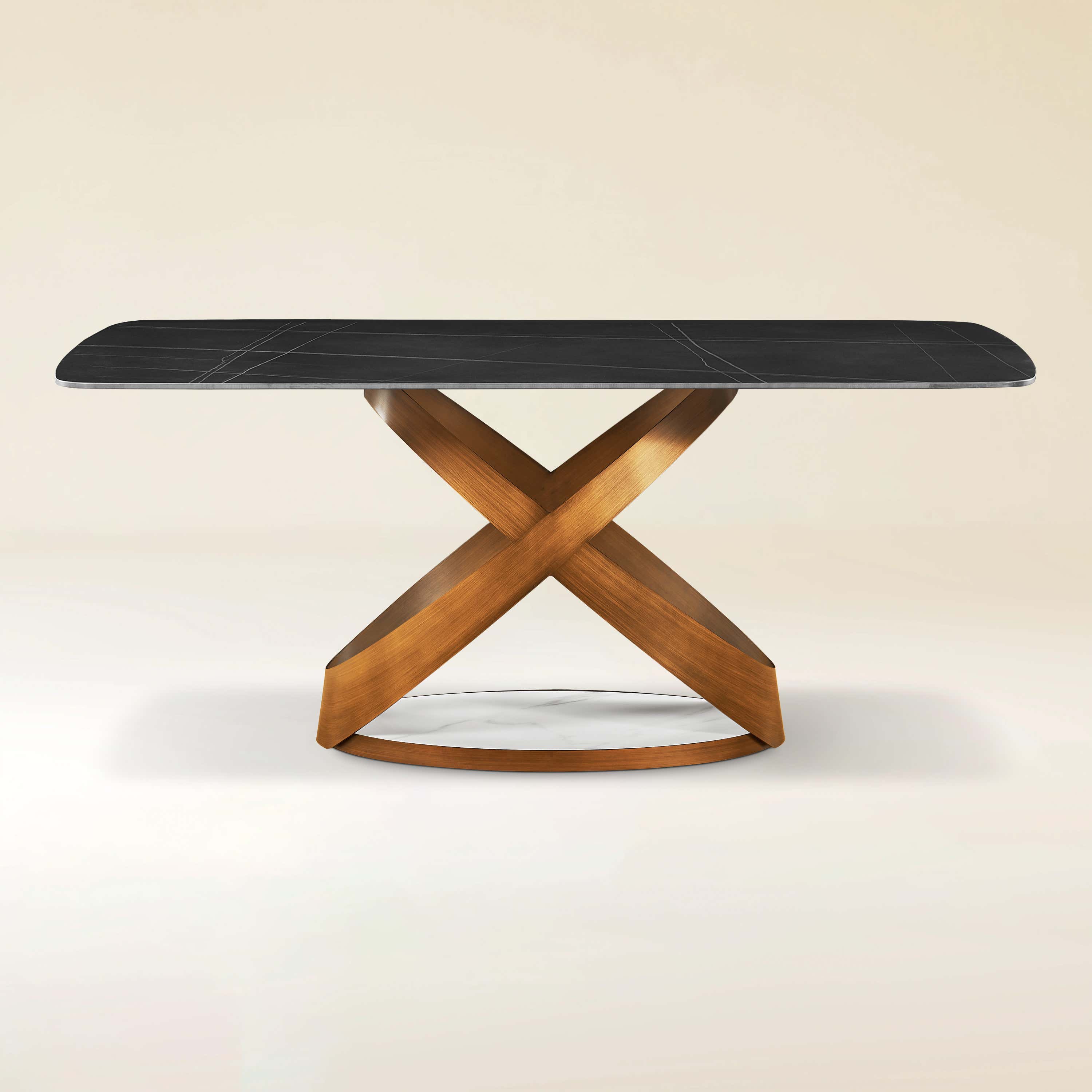 Koda Sintered Stone Rectangular Dining Table 71"