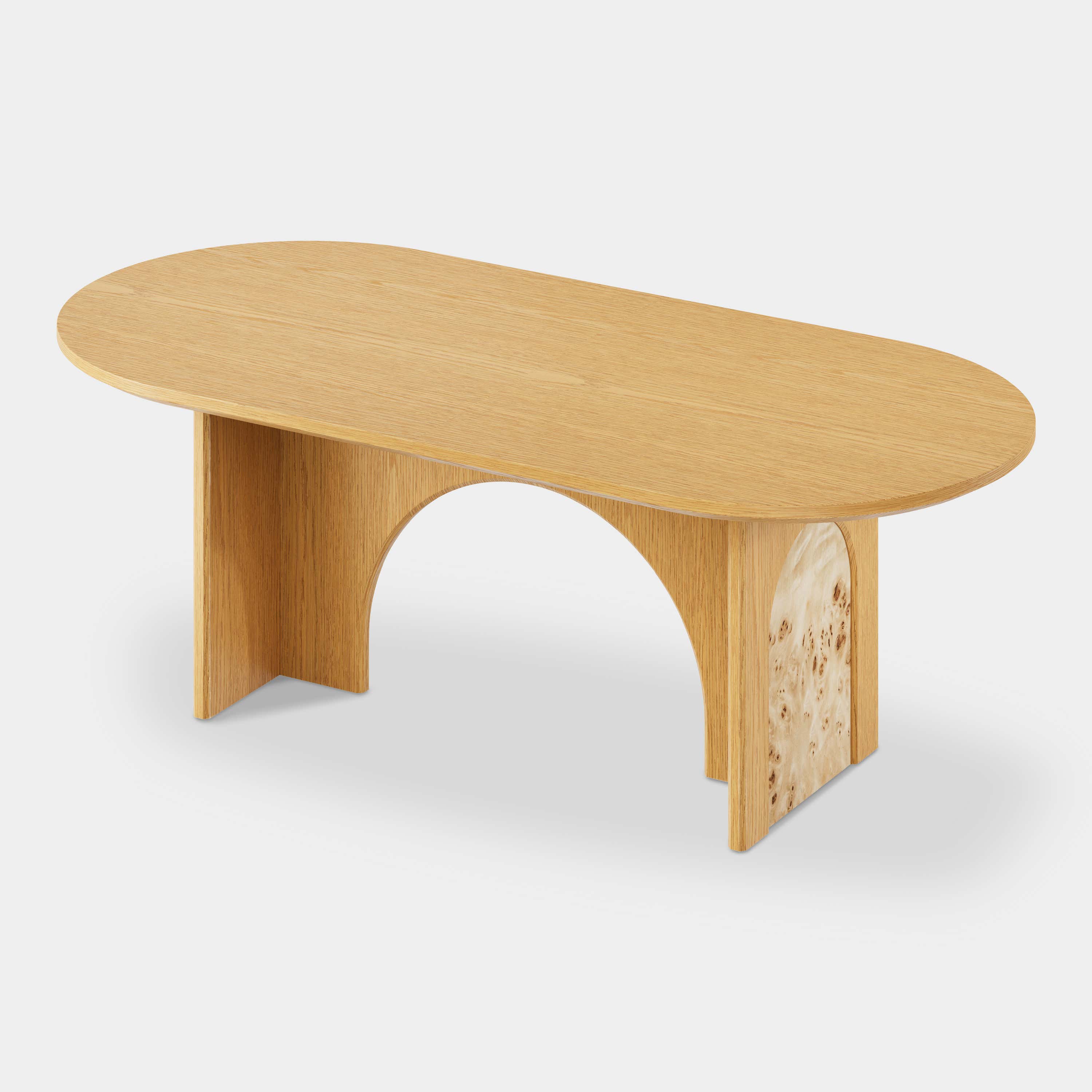 Aurora Oak Dinning Table 63”