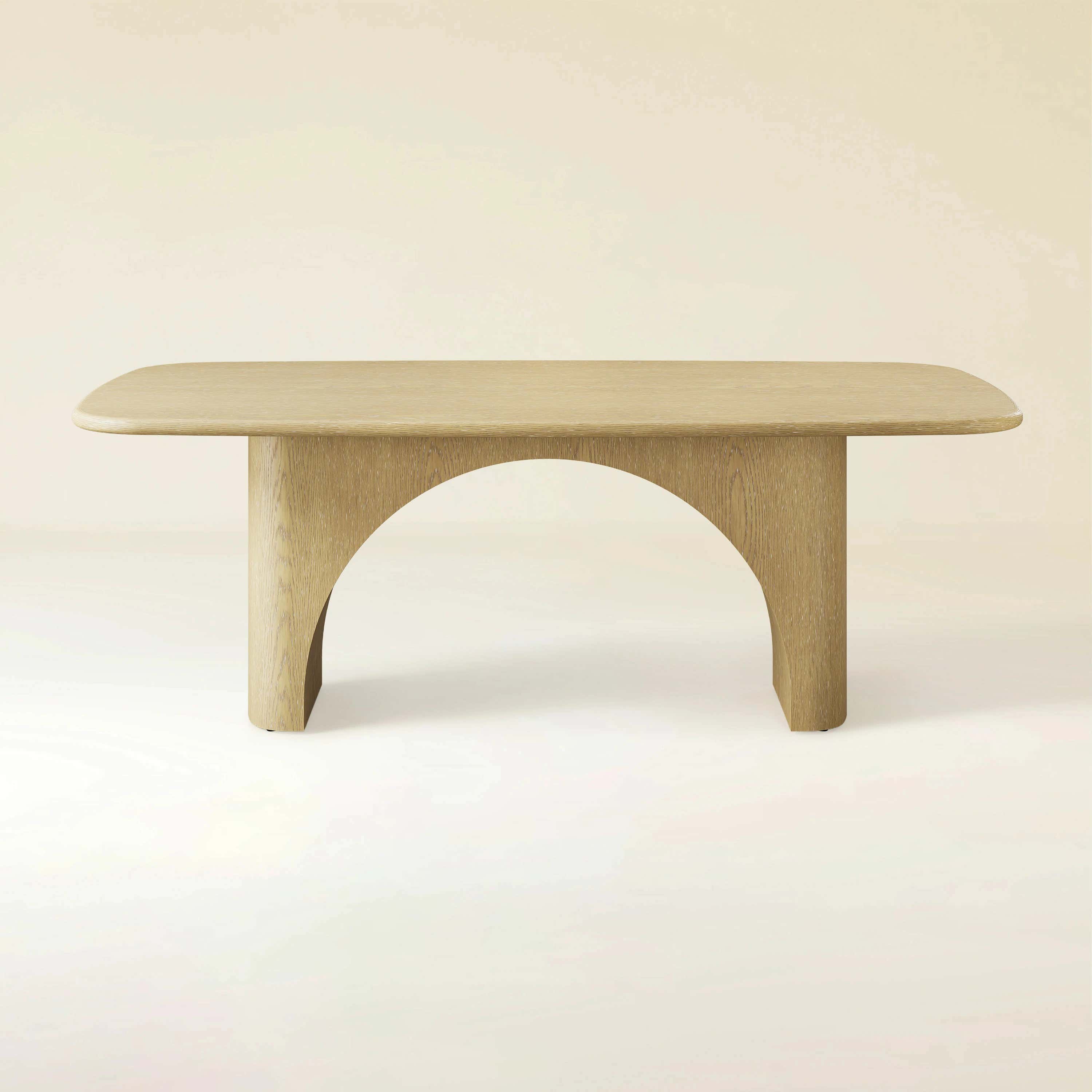 Valera Arched Dining Table 84"