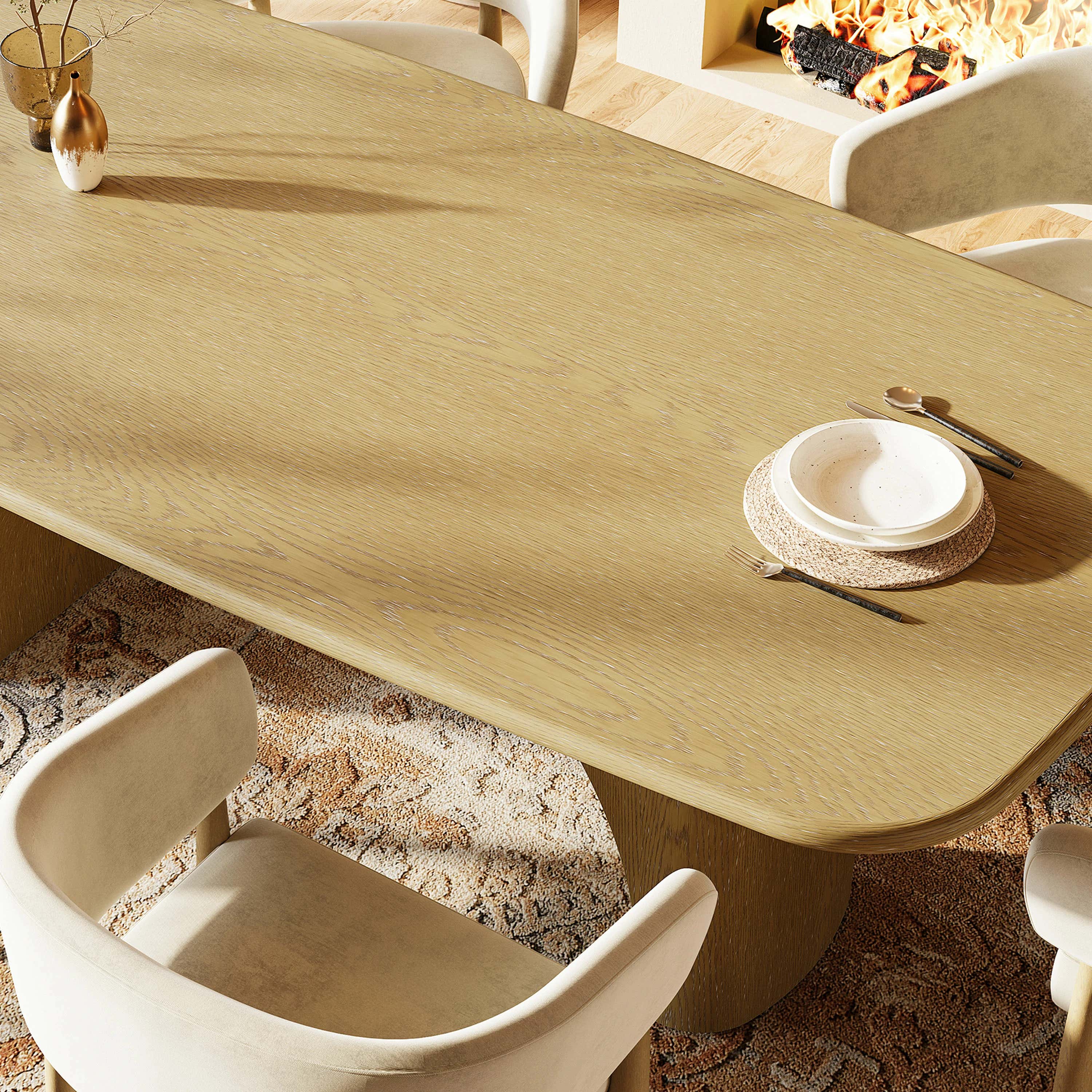 Valera Arched Dining Table 84"