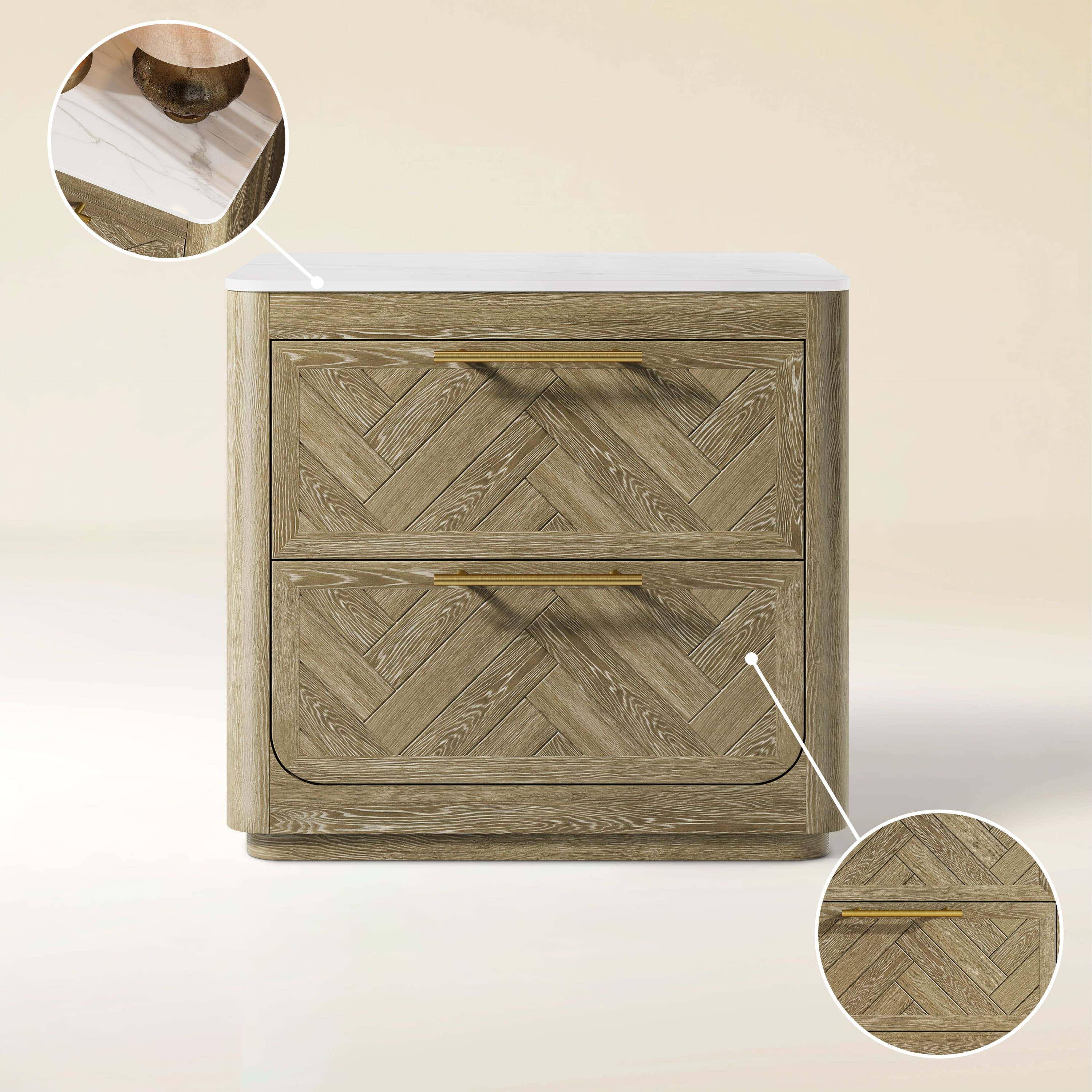 Ridgemont Nightstand 26" W