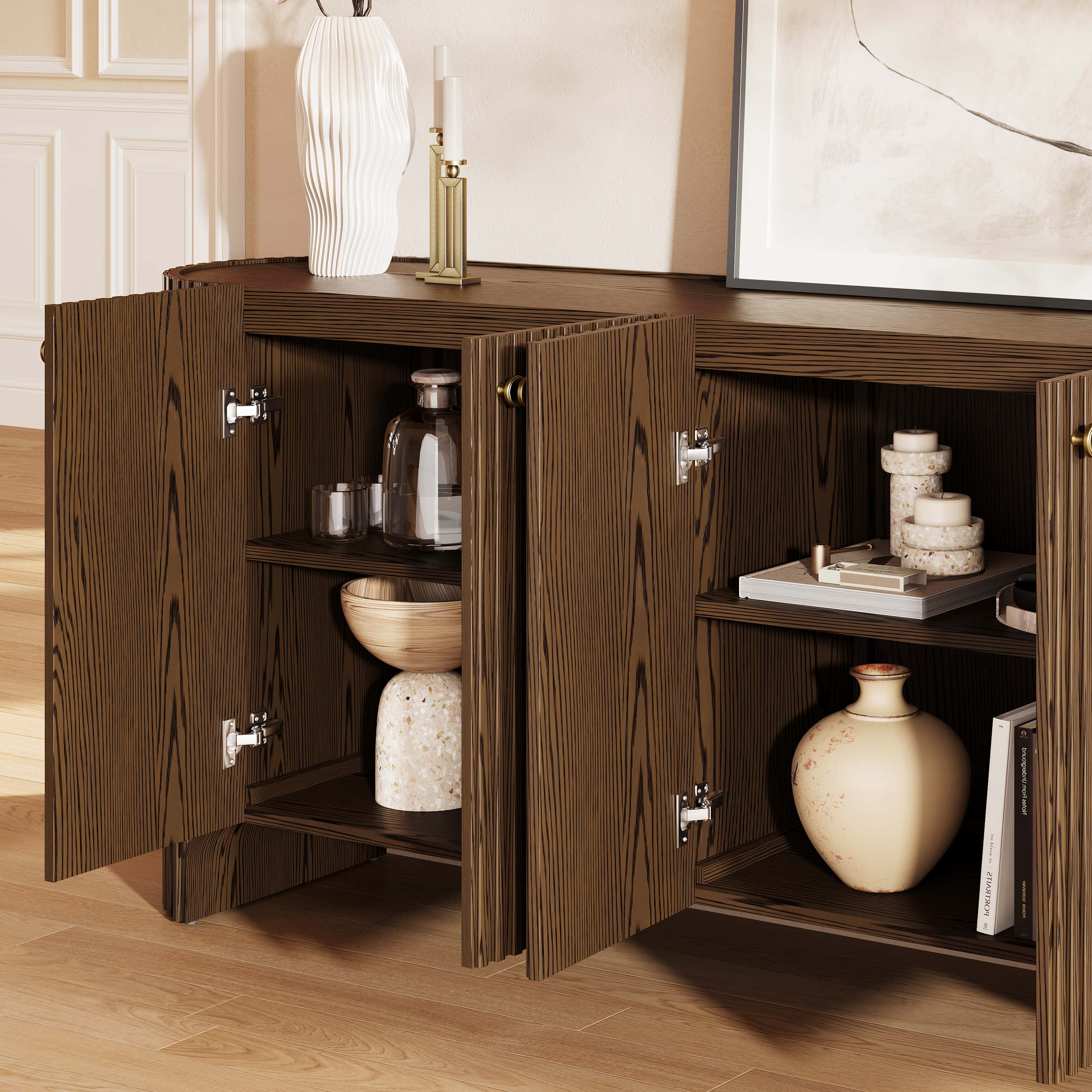 Marais Oak Sideboard 72" W