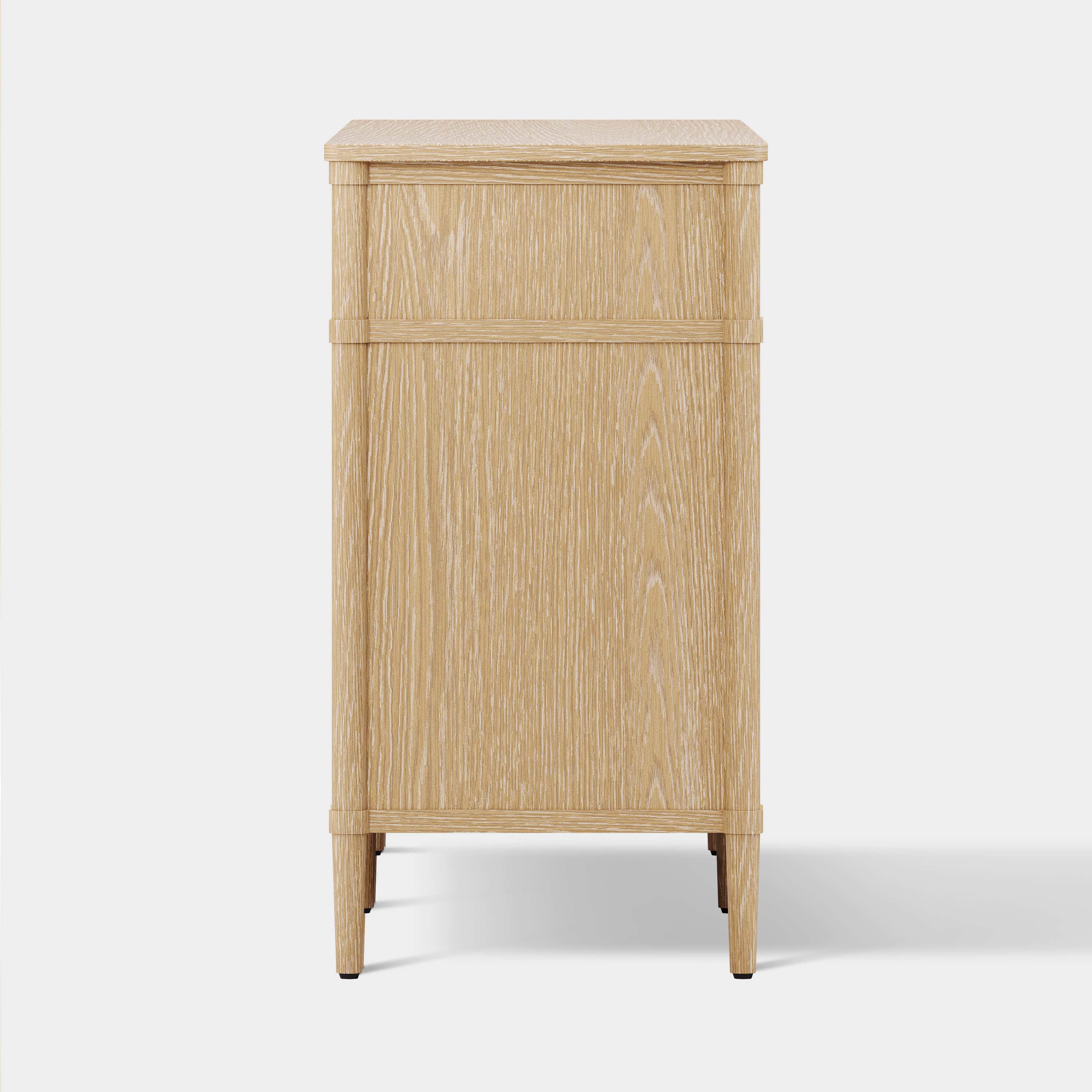 Maison Oak Finish 4-Door 2-Drawer Sideboard