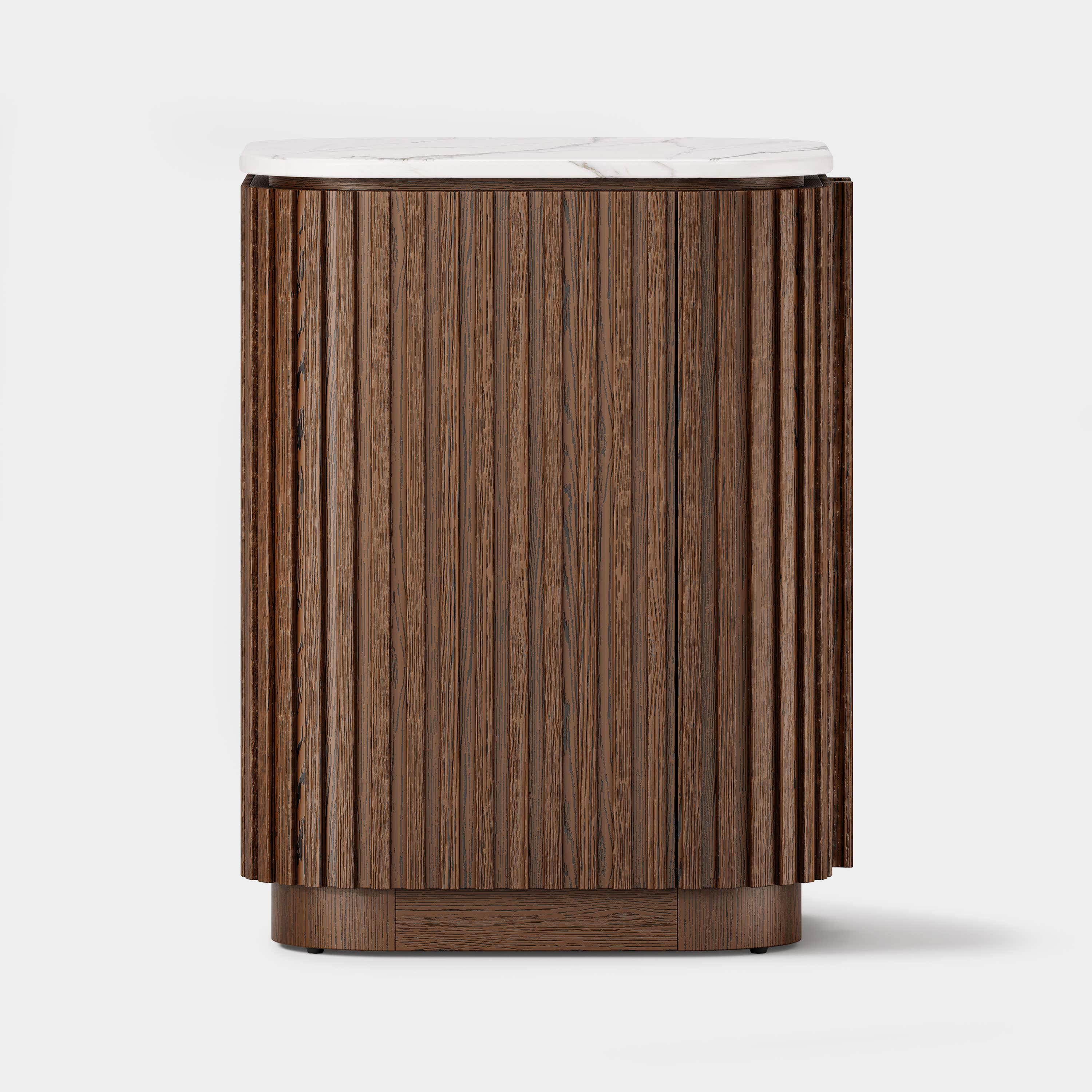 Valencia Fluted Nightstand 18"W