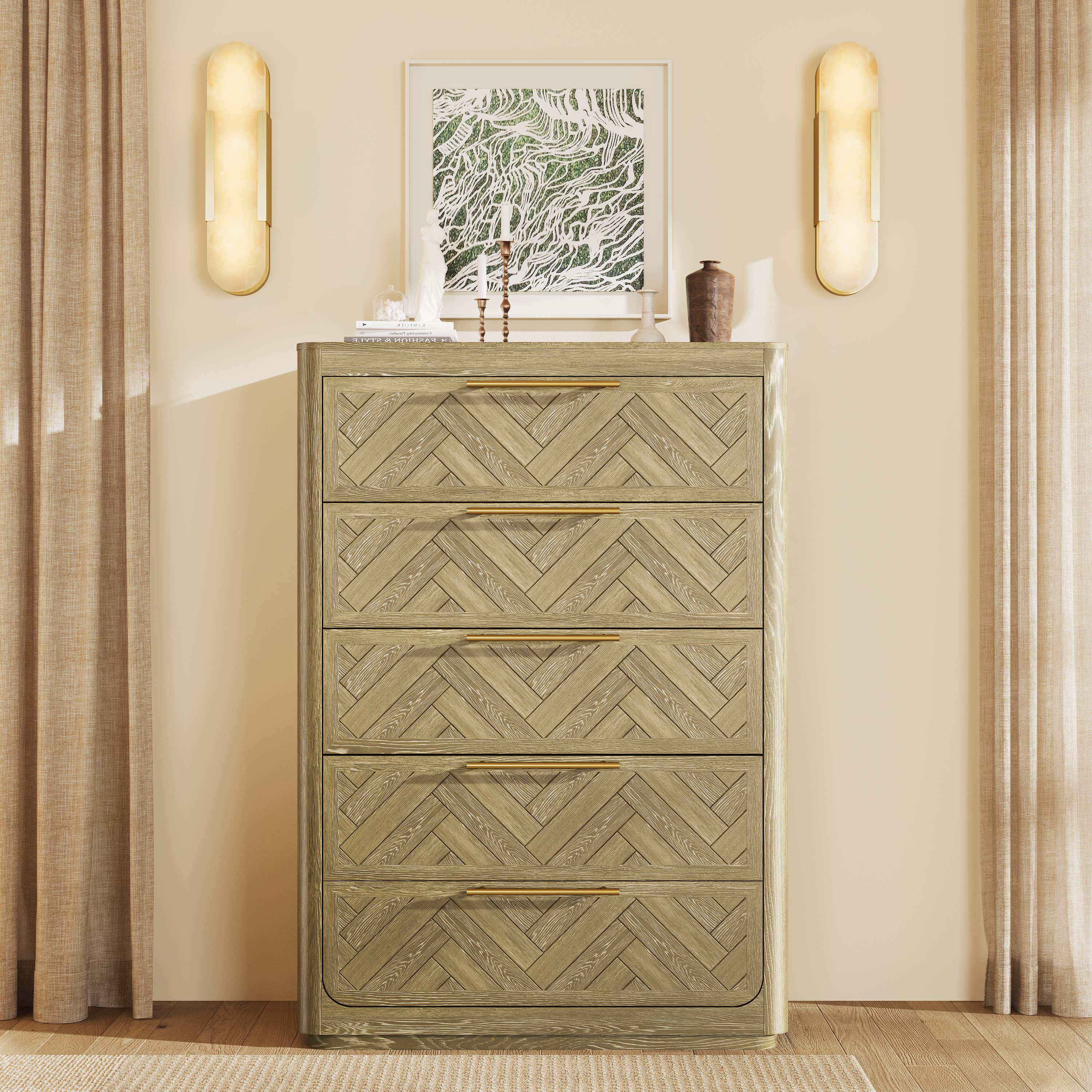 Ridgemont 5-Drawer Chest 36" W