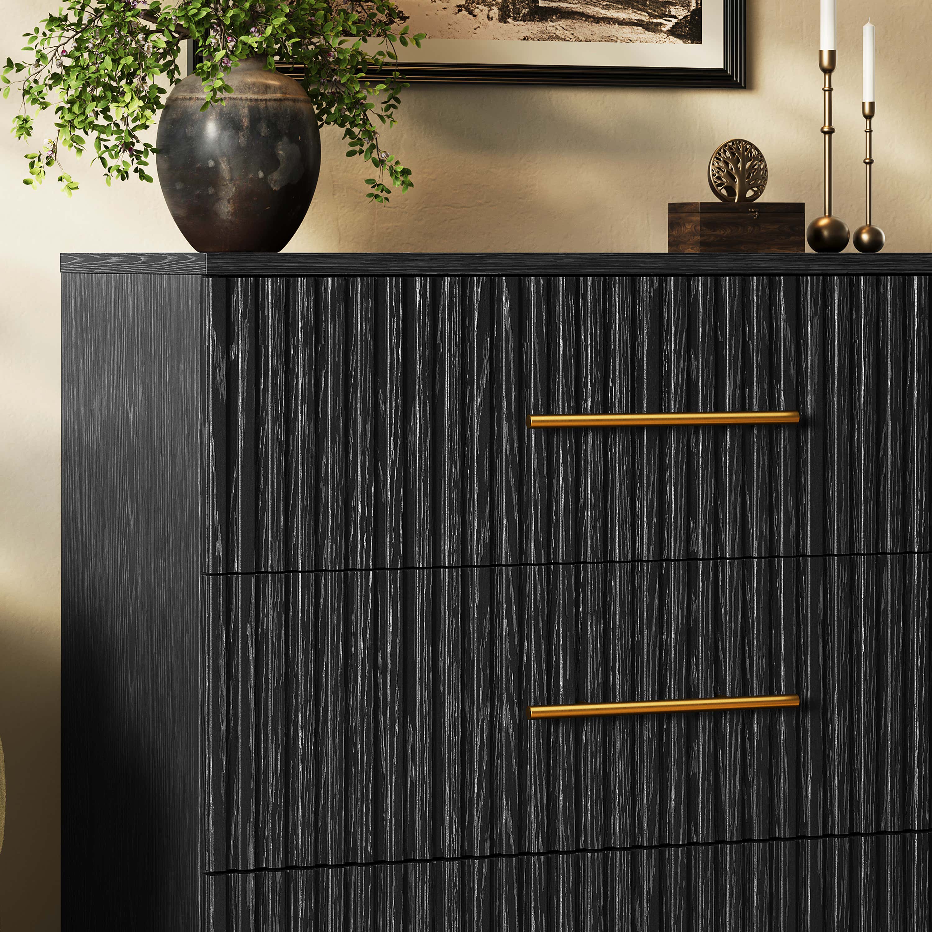 Holt 32" Oak Drawer Chest