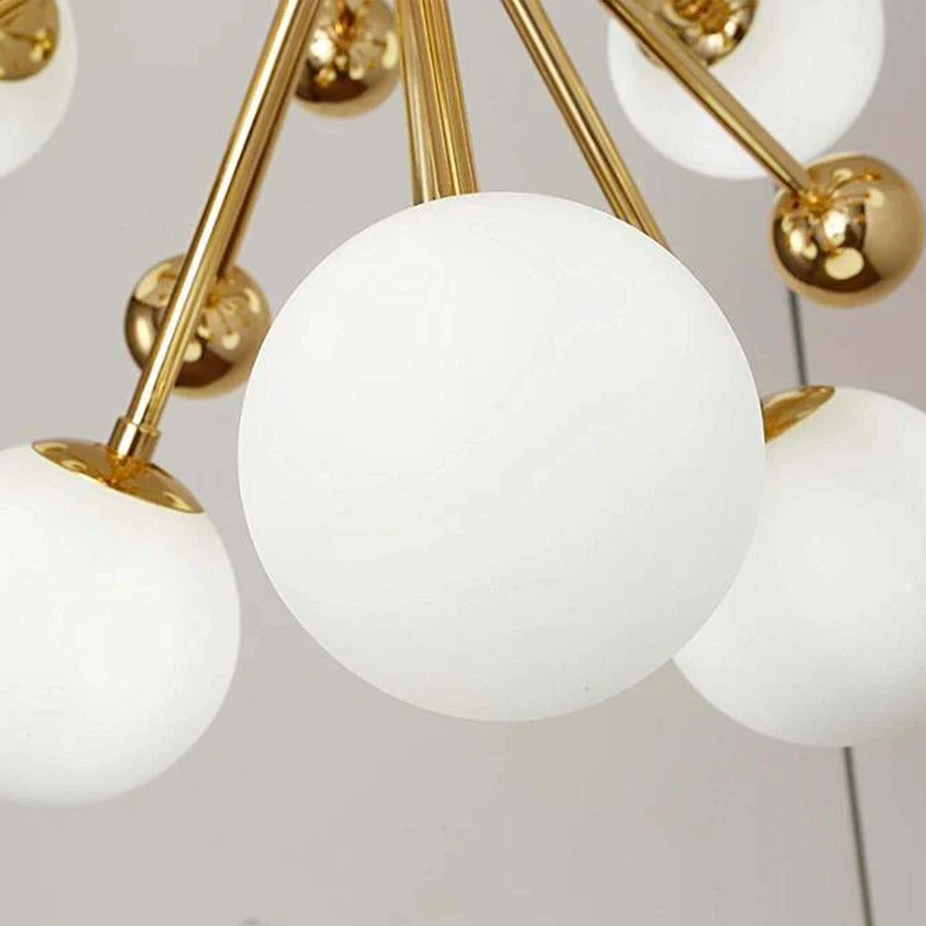 Asterion Glass Starburst Chandelier 39"D
