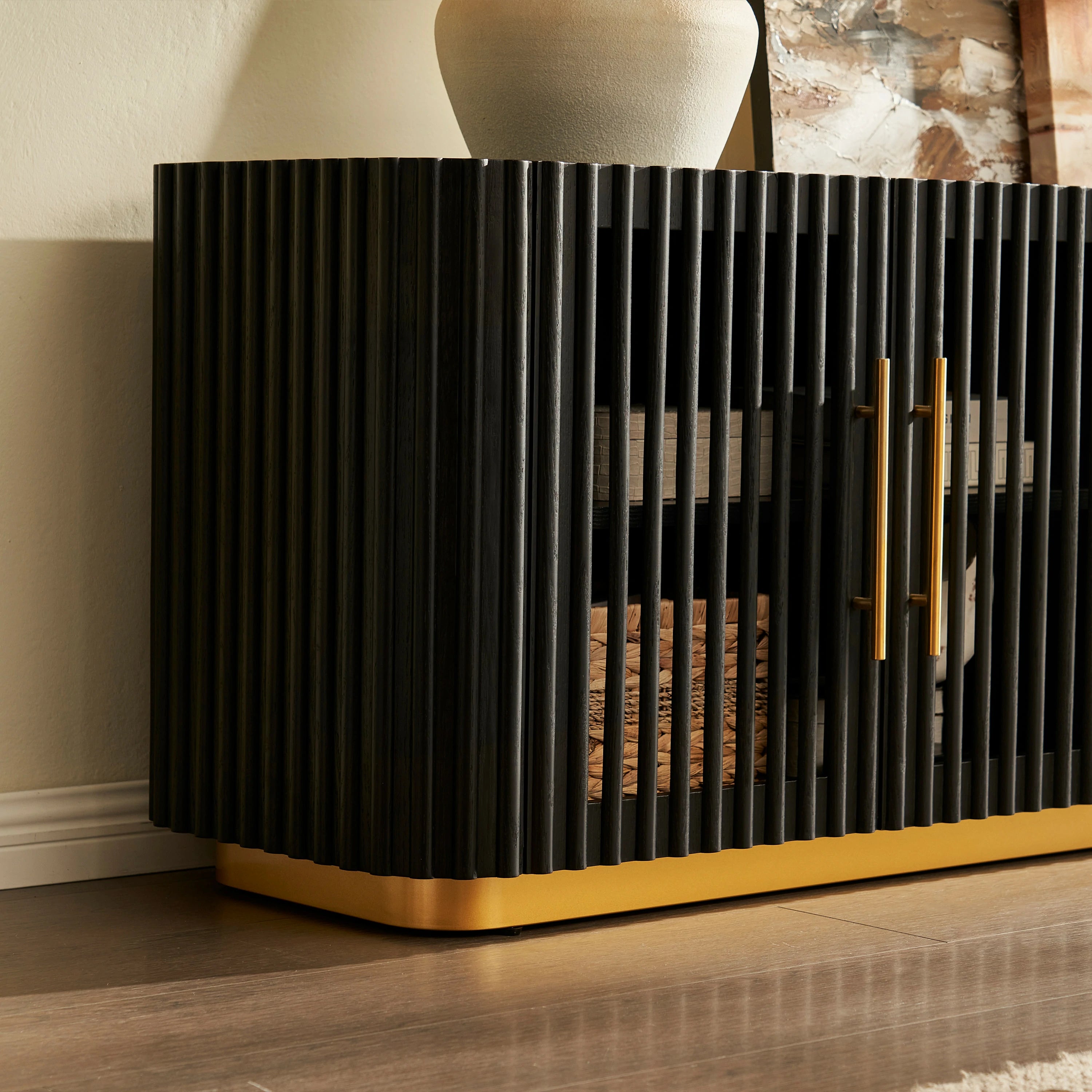 Holton Oak Medienkonsole, 94 Zoll breit