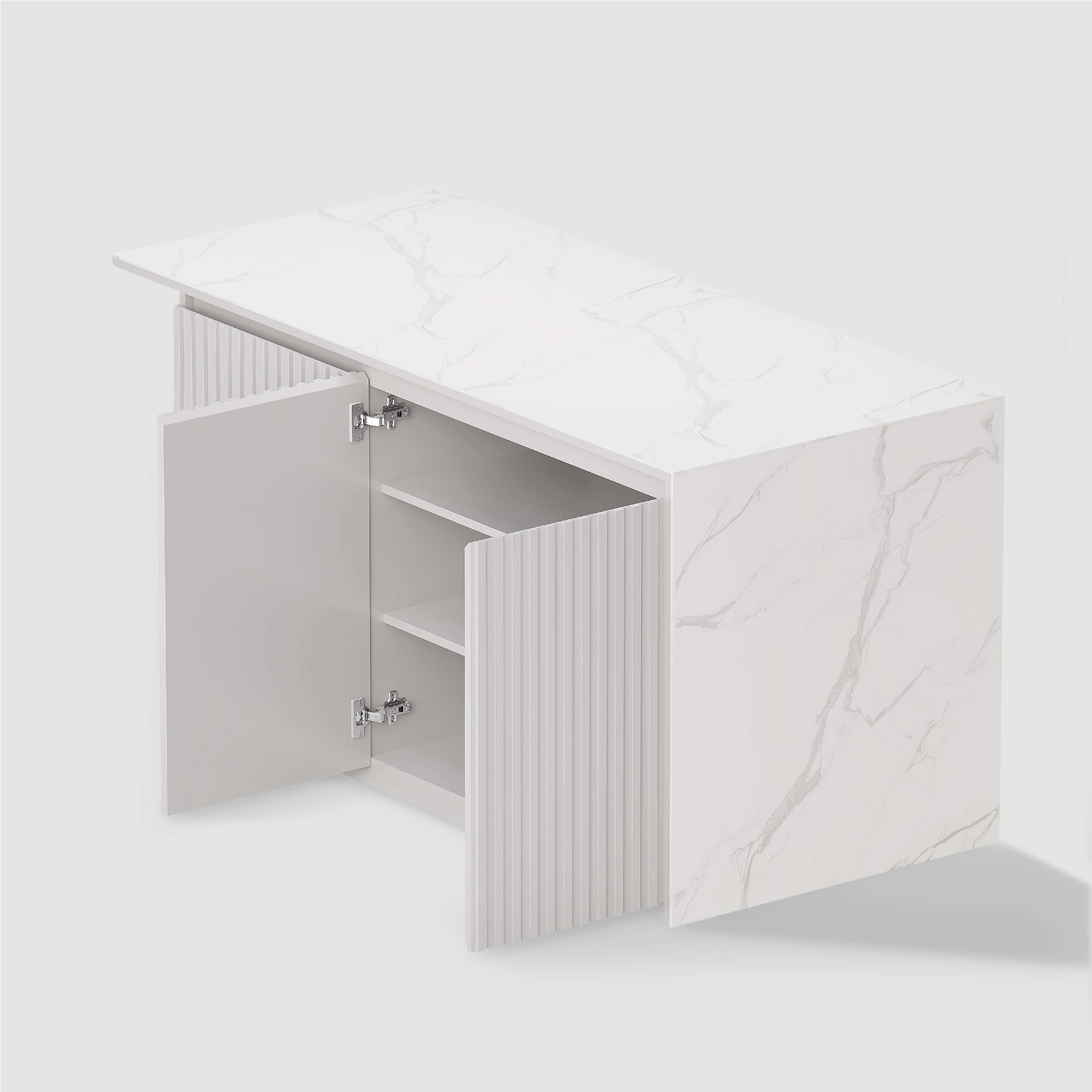 Nare Kitchen Island 71"W