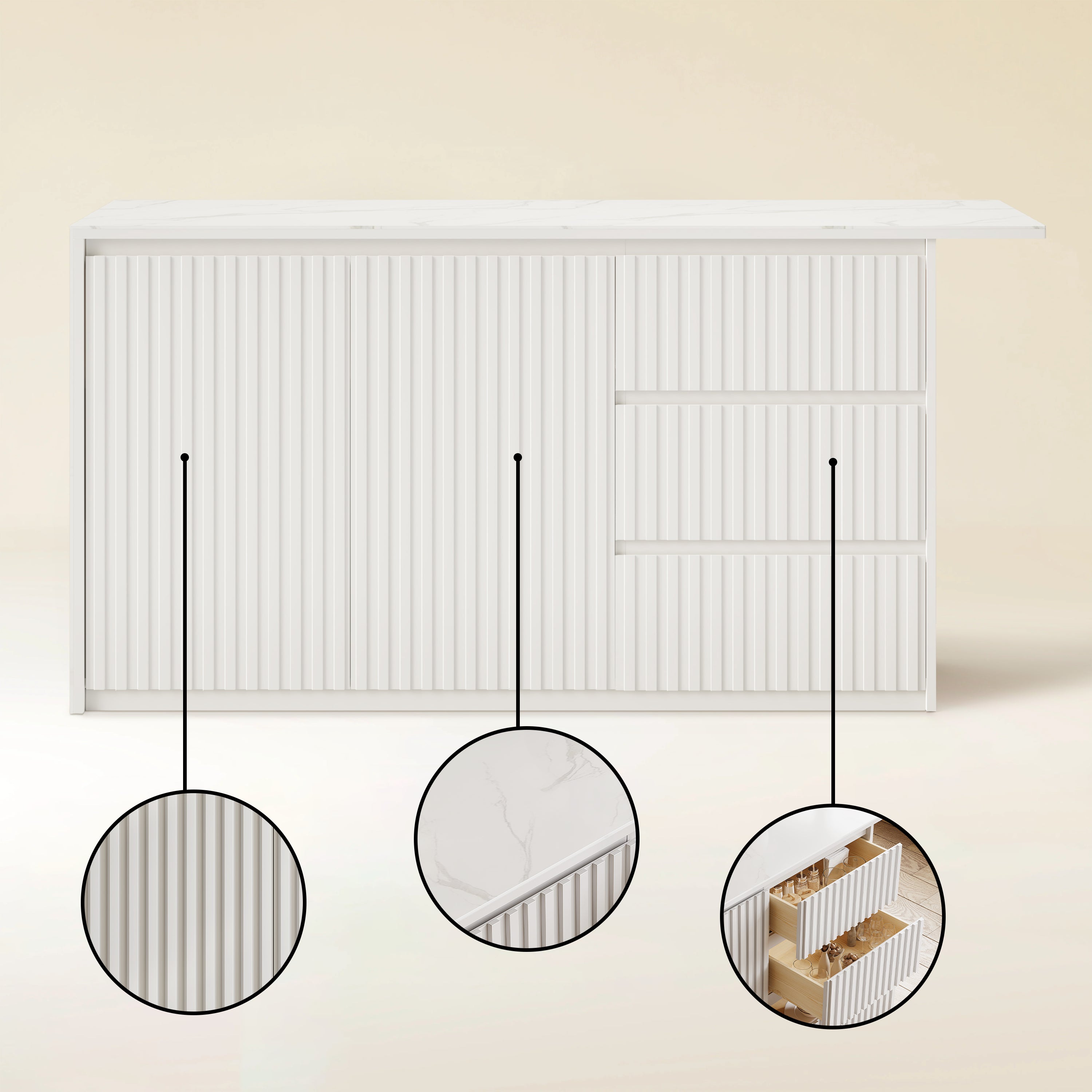 Nare Kücheninsel 71"B