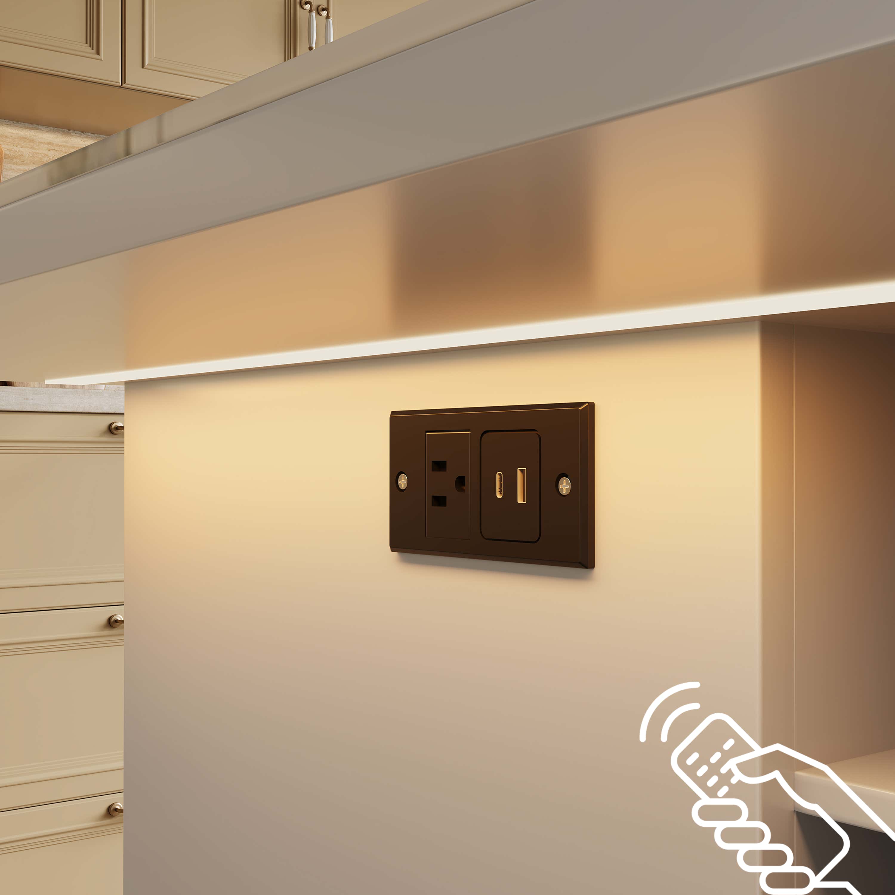 Nare Kitchen Island 71"W