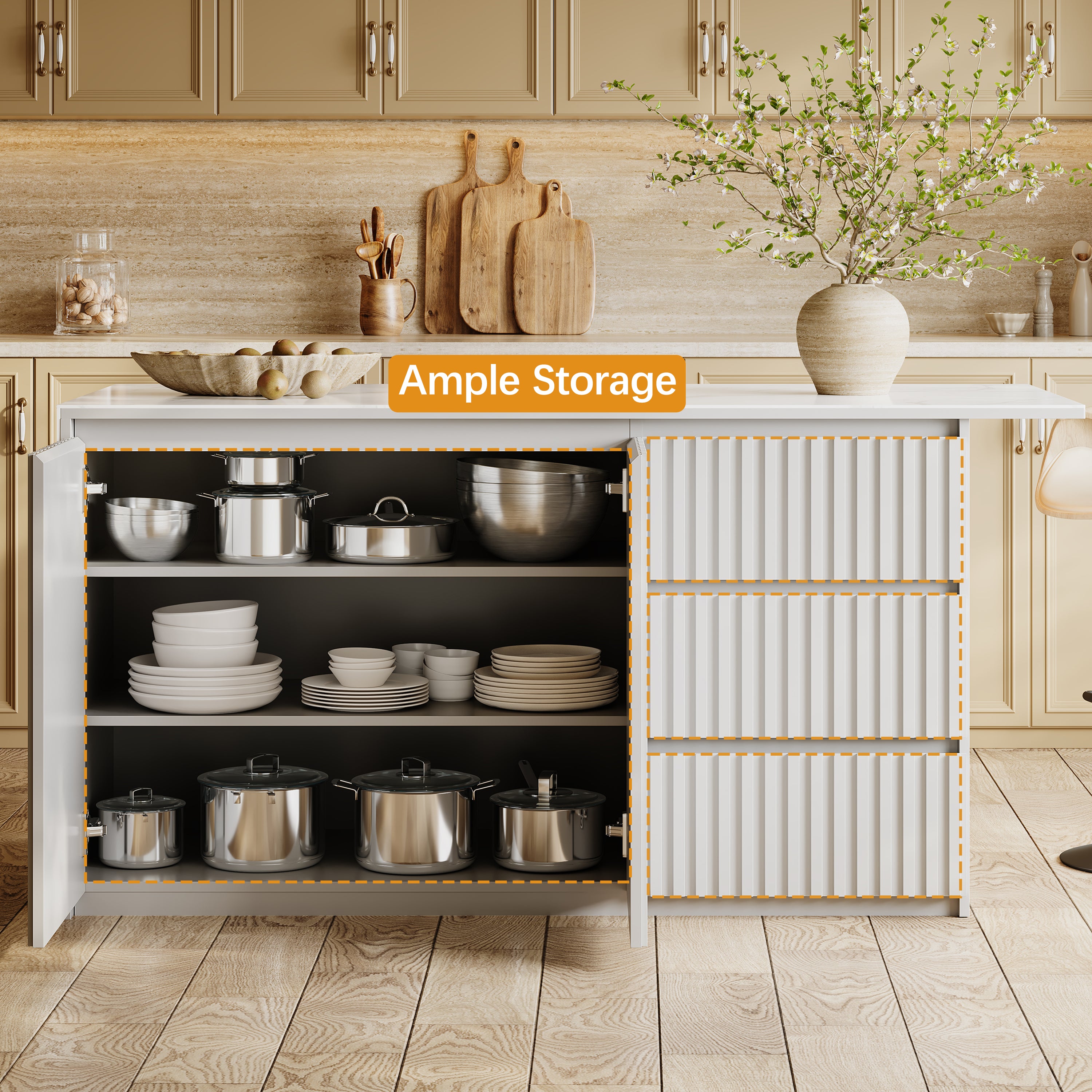 Nare Kücheninsel 71"B