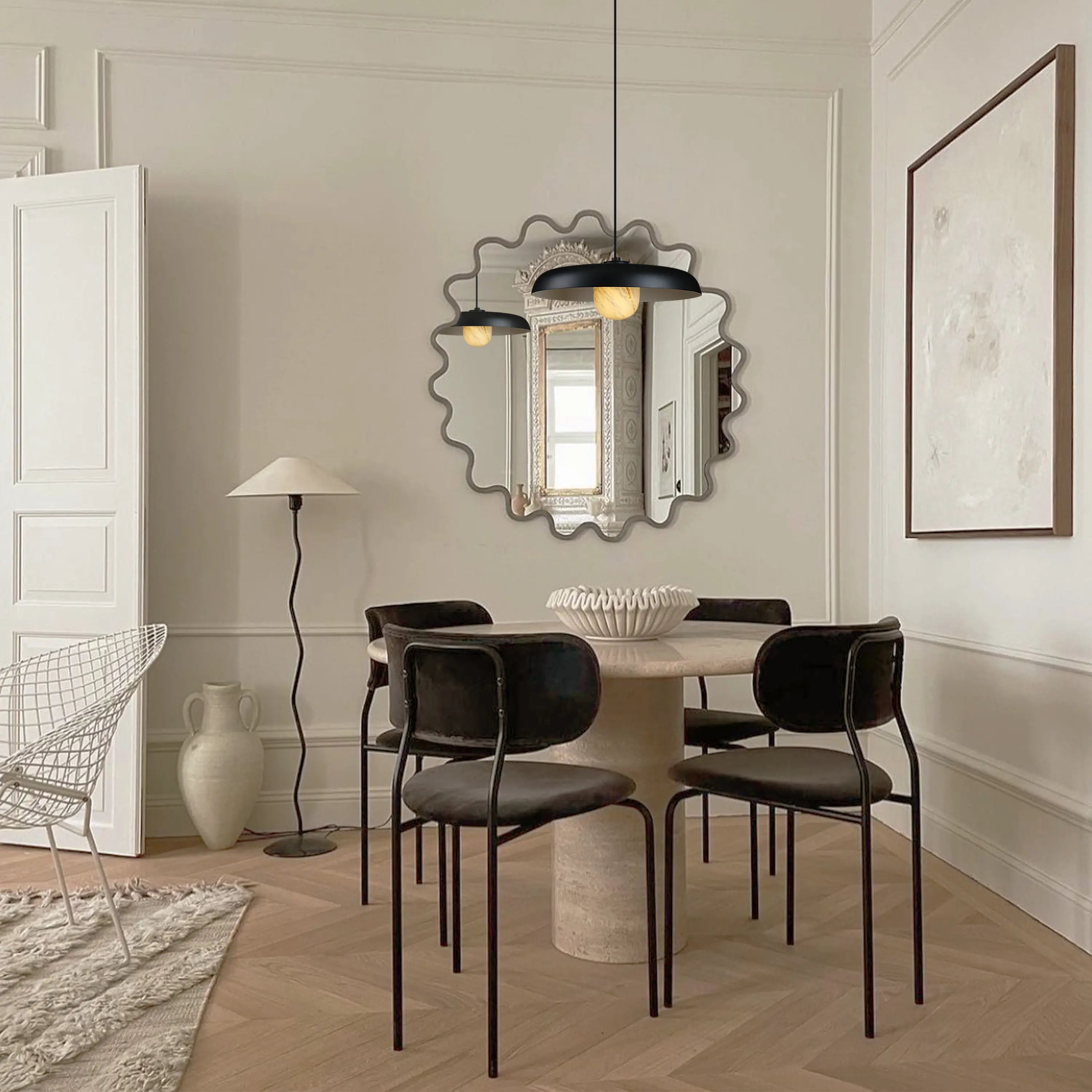 Minera Alabaster Pendelleuchte 16"D