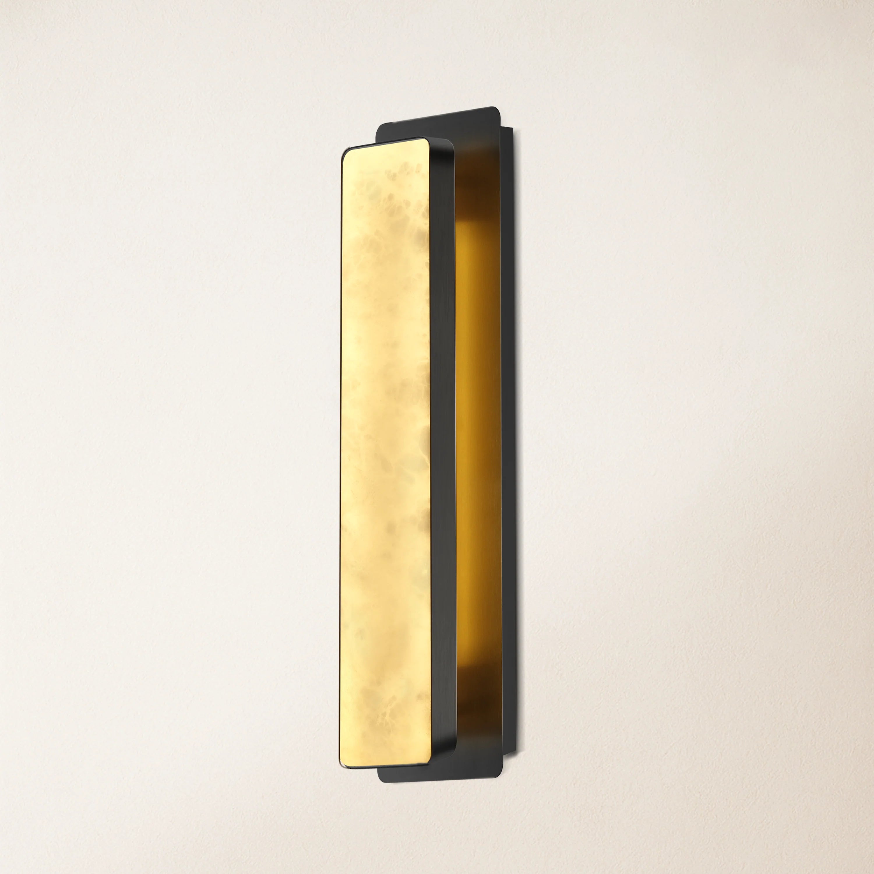 Mintreux Alabaster-Wandleuchten, 50,8 cm hoch