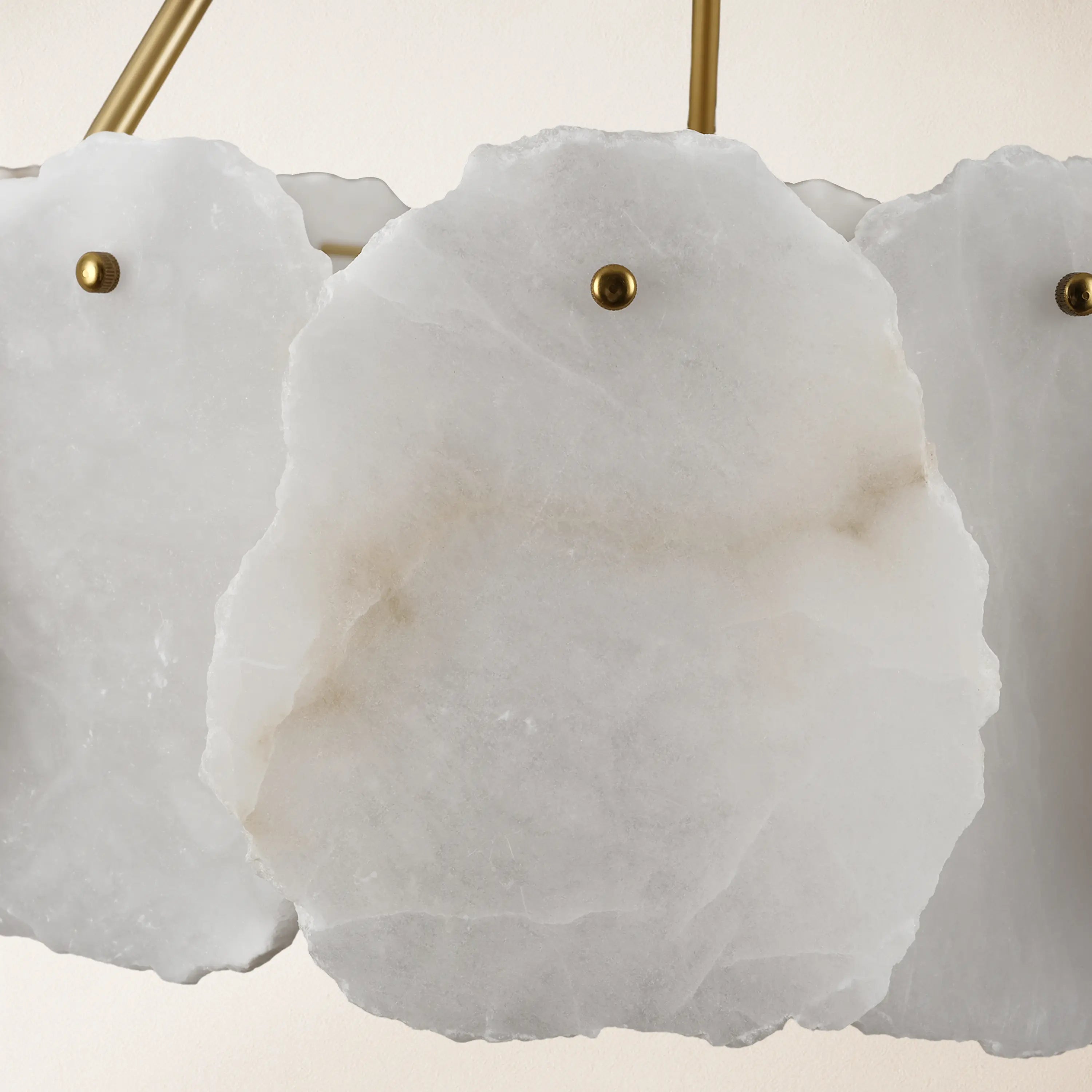 Moira Alabaster Round Chandelier 24"D