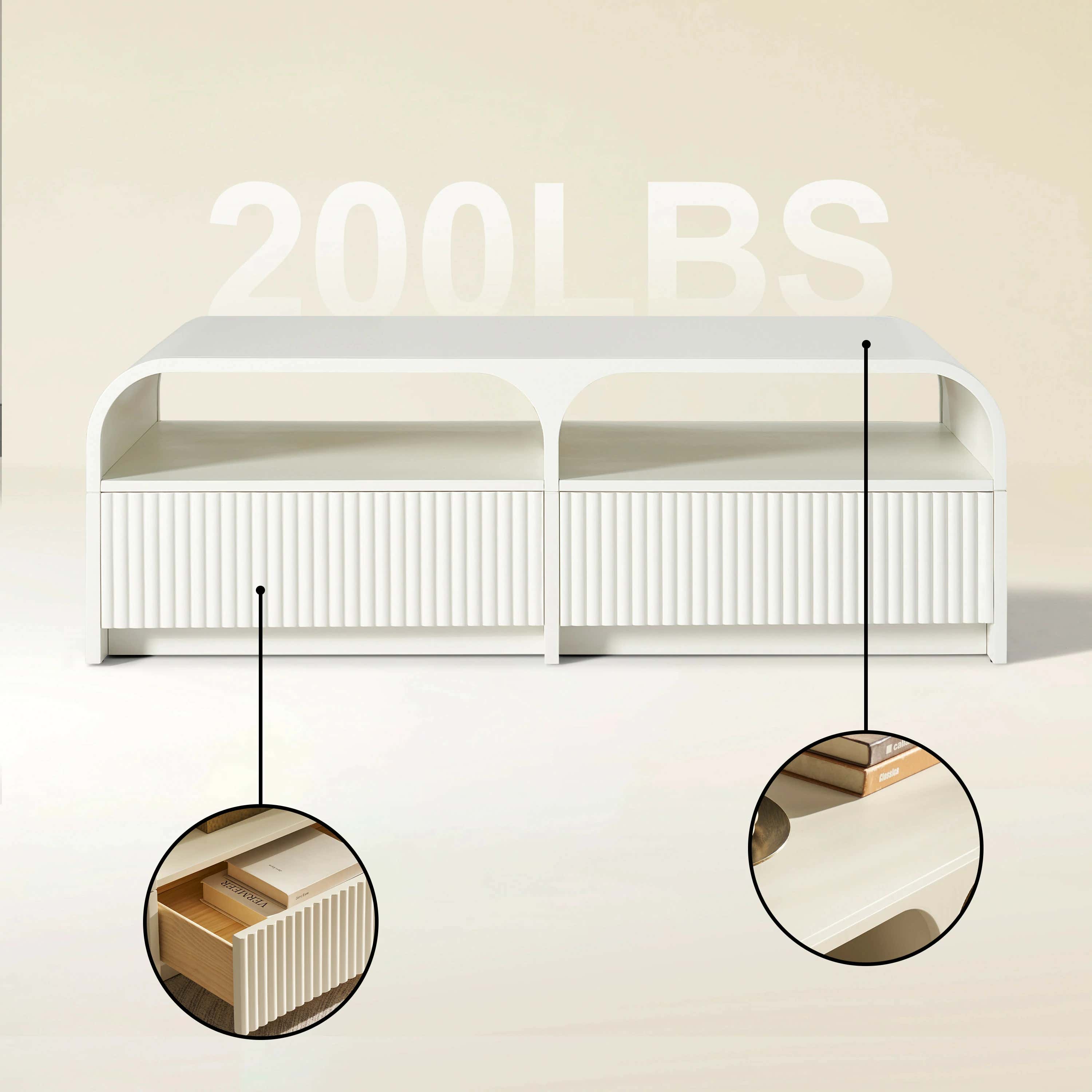 Naru Coffee Table 48" W