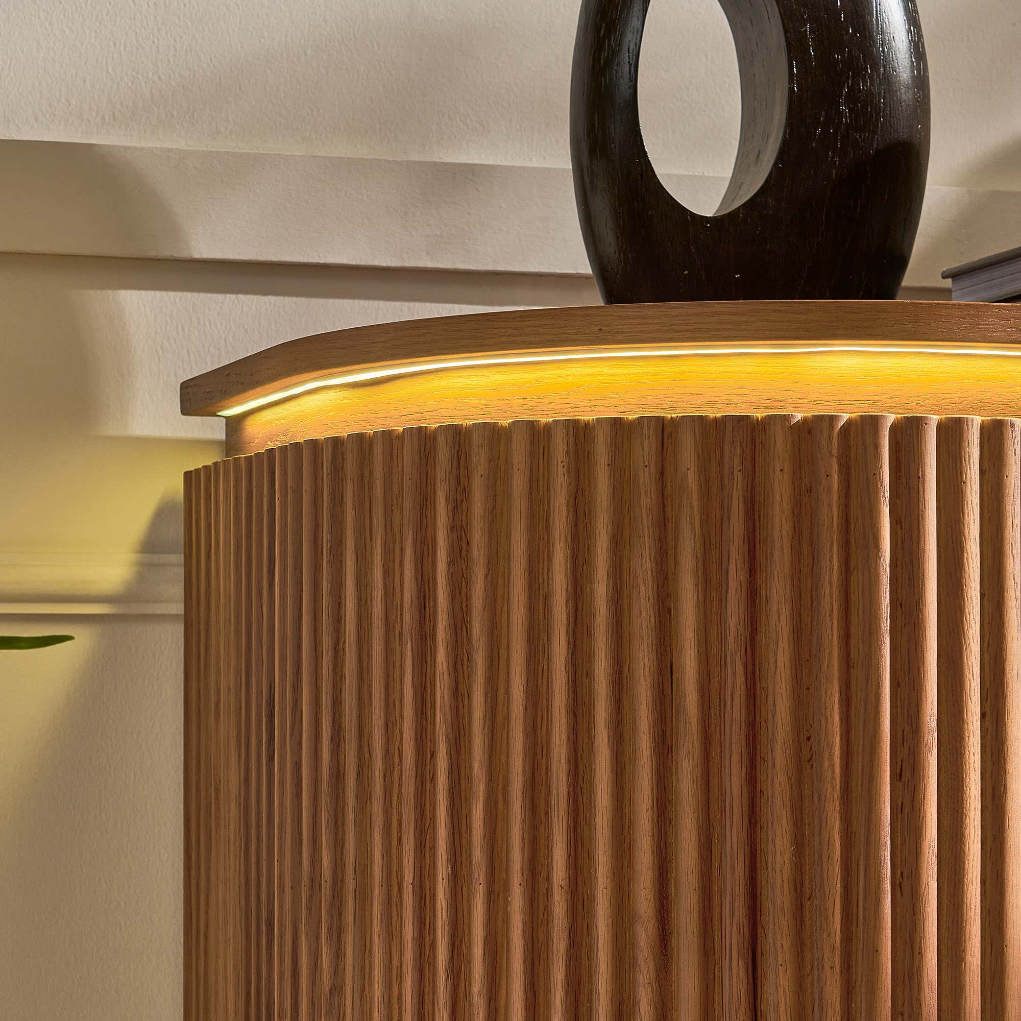 Ewan Sideboard aus Eiche, 160 cm