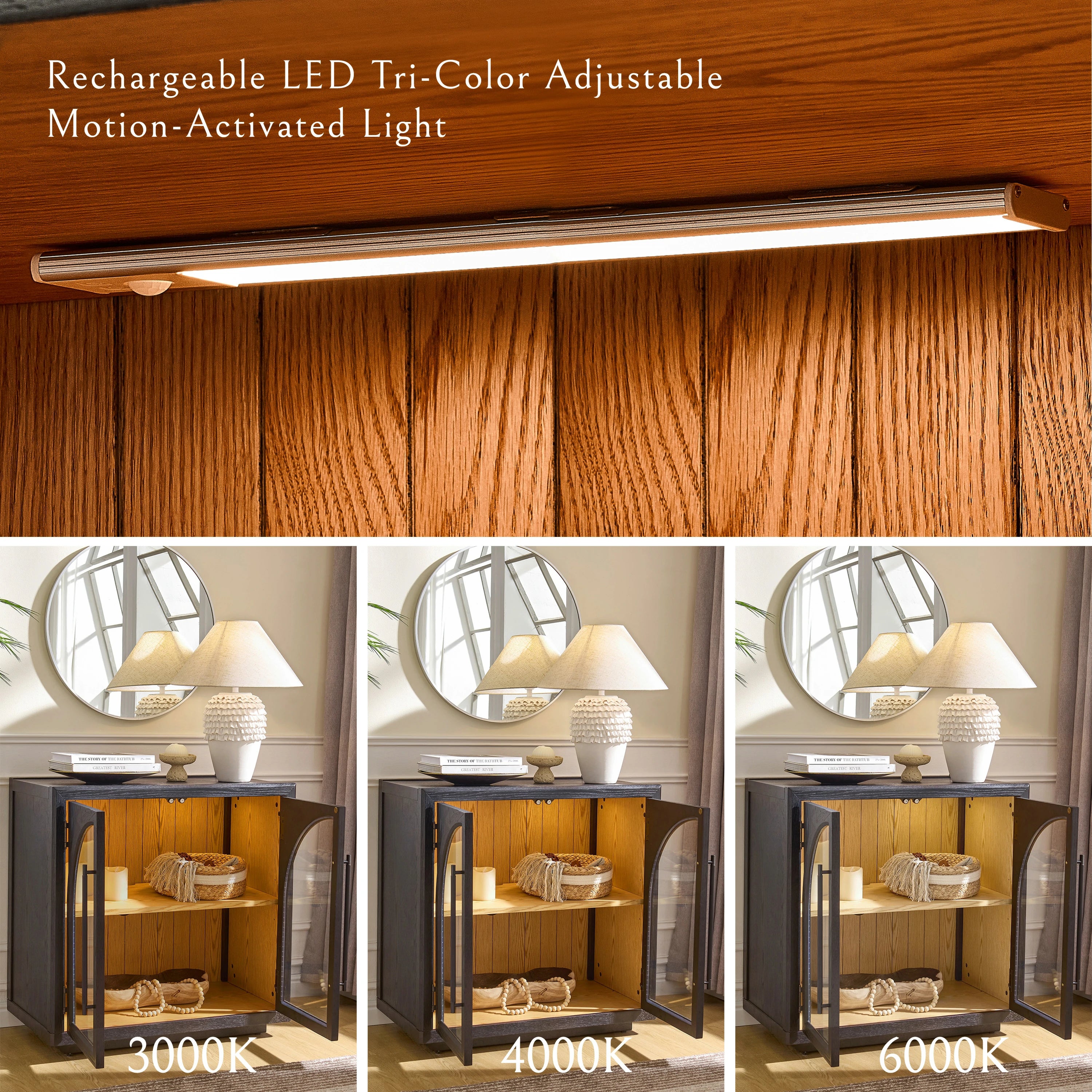 Alvar gewölbter 31,5-Zoll-Lagerschrank aus Eiche