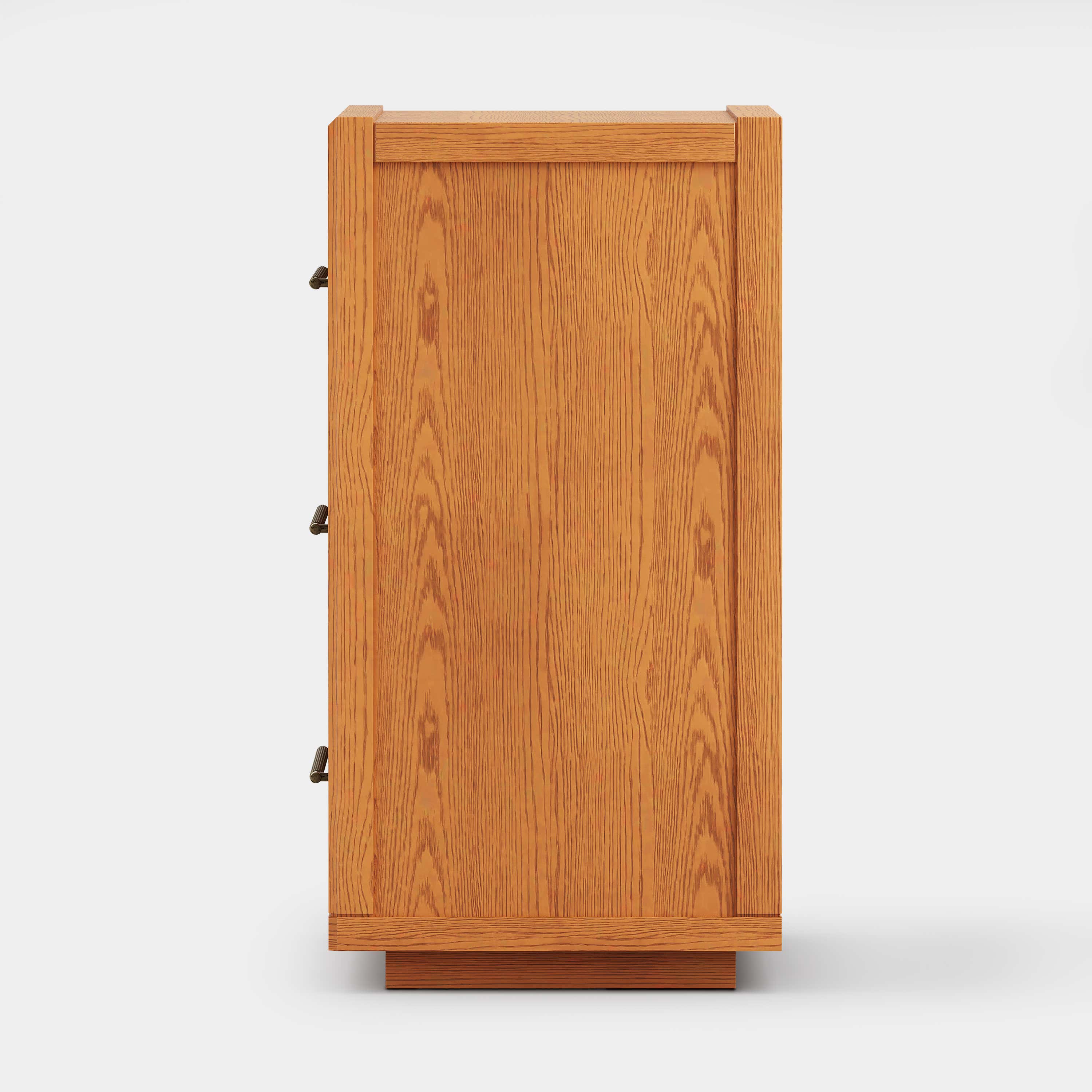 Alvar Arched 157,5″ Modulare Medienkonsole aus Eiche (5er-Set)