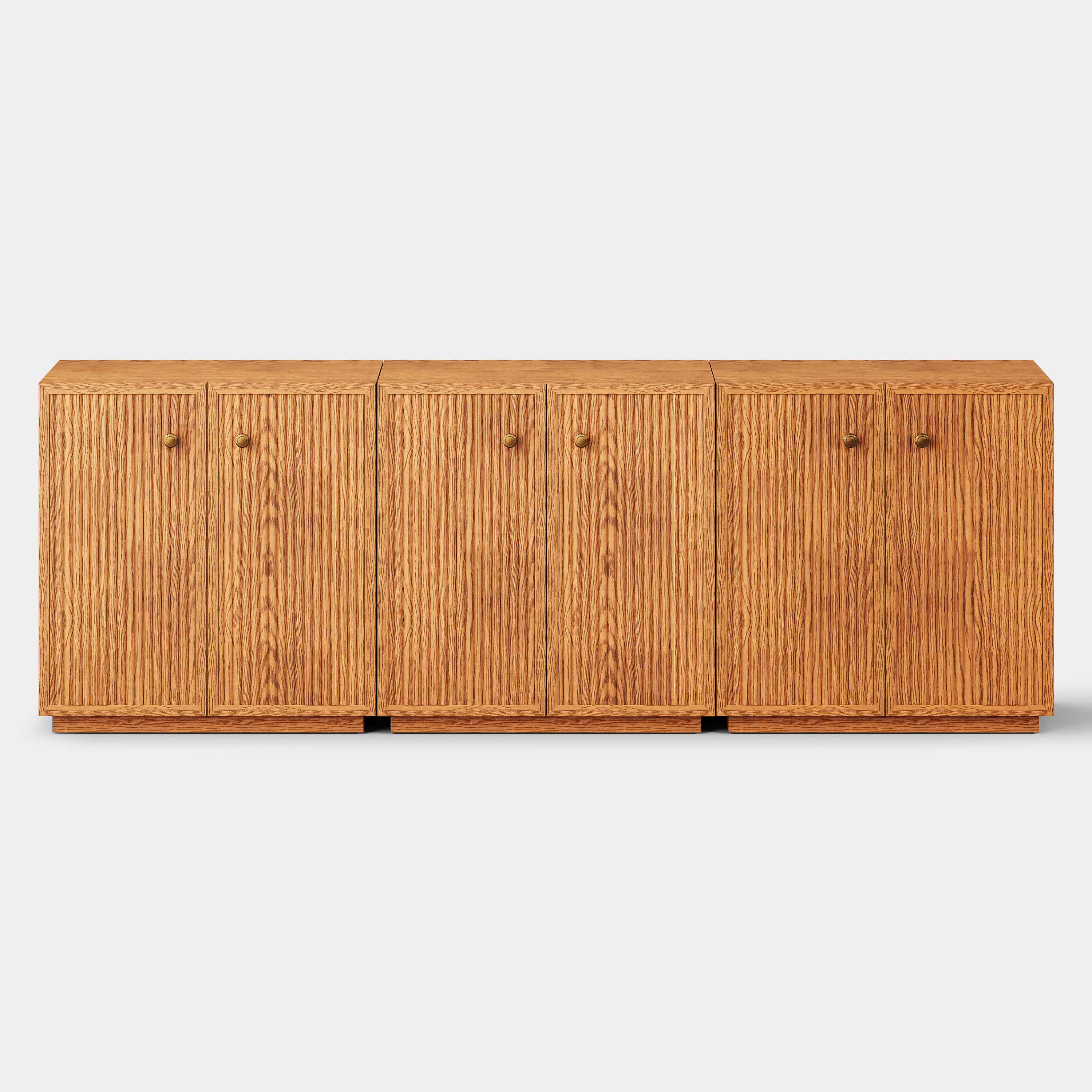Avery Oak Sideboard 90"W(Set of 3)