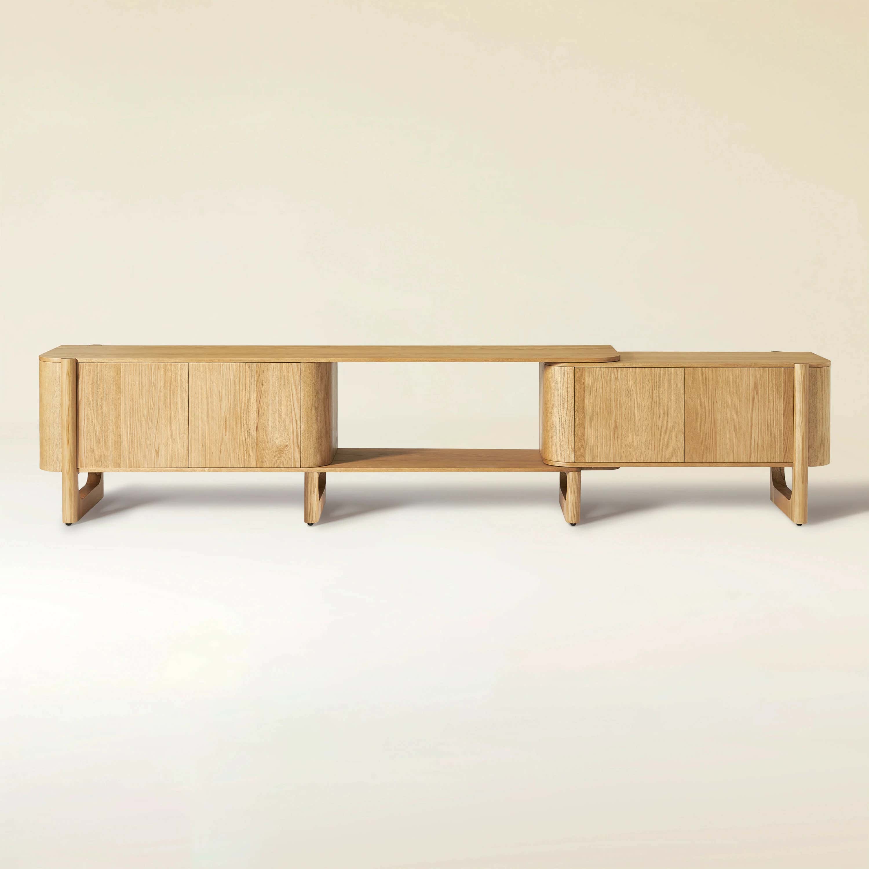 Ausziehbarer TV-Ständer Silas 80" bis 110"