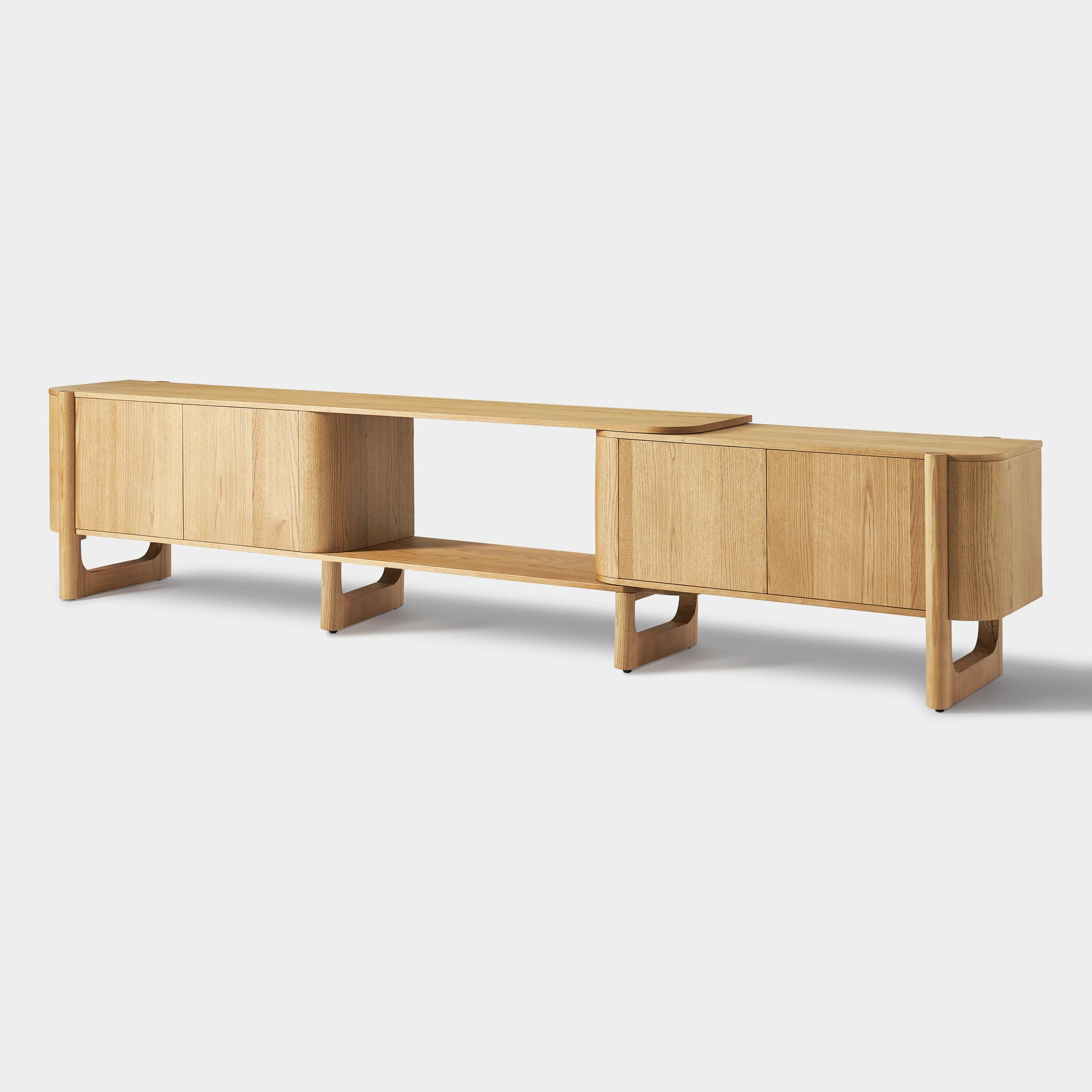 Ausziehbarer TV-Ständer Silas 80" bis 110"